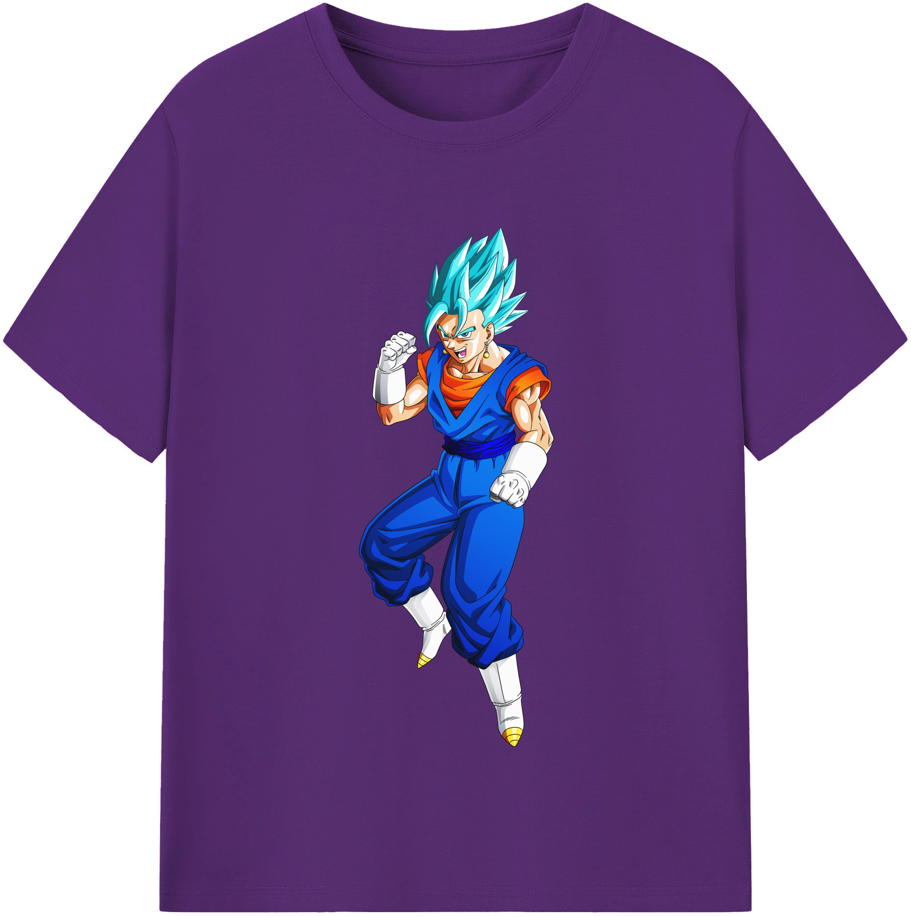 （画像用） ドラゴンボール ベジット DRAGON BALL Vegetto 綿100％半袖Tシャツ（フロントプリント）