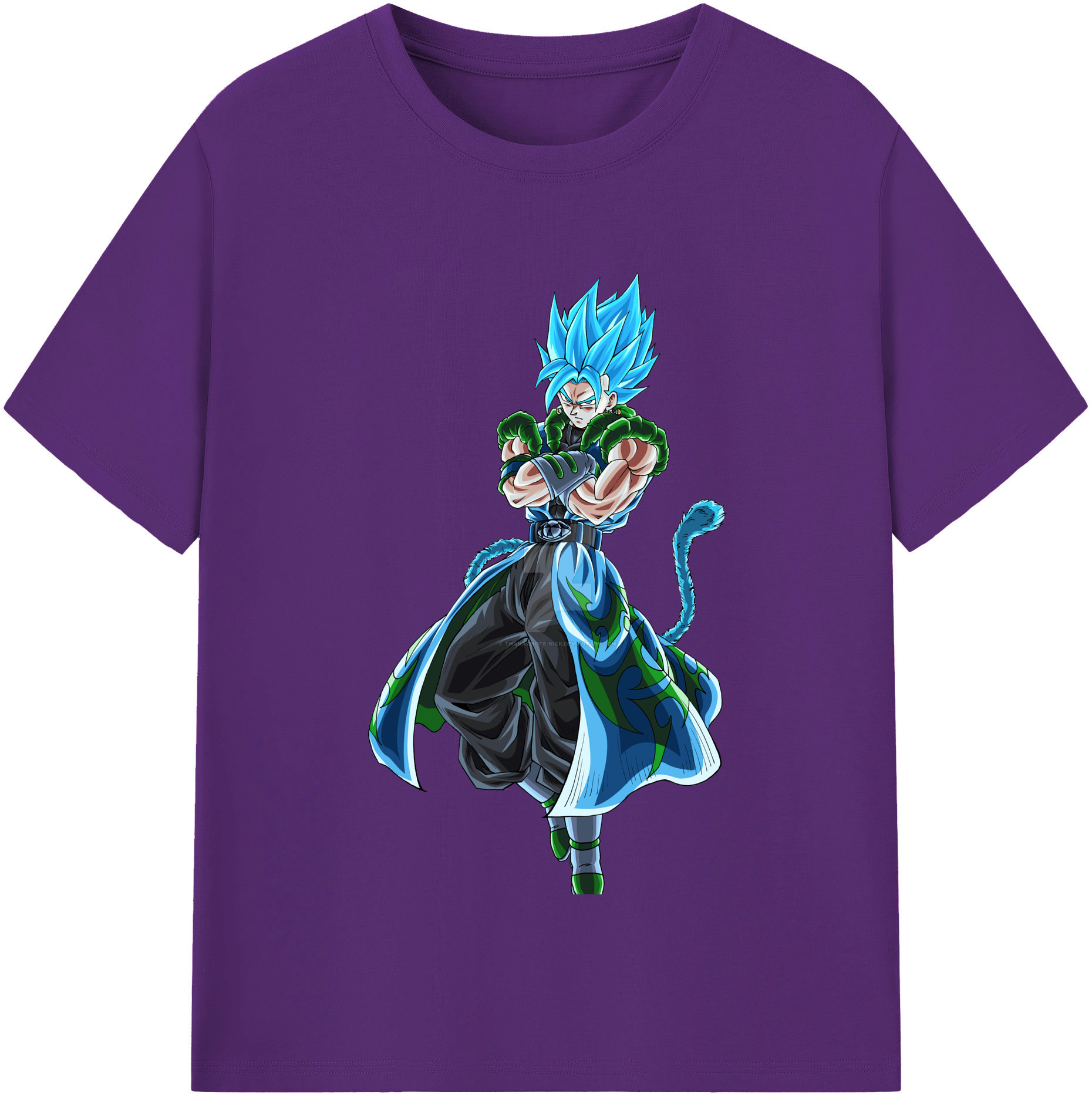 （画像用） ドラゴンボール ベジット DRAGON BALL Vegetto 綿100％半袖Tシャツ（フロントプリント）