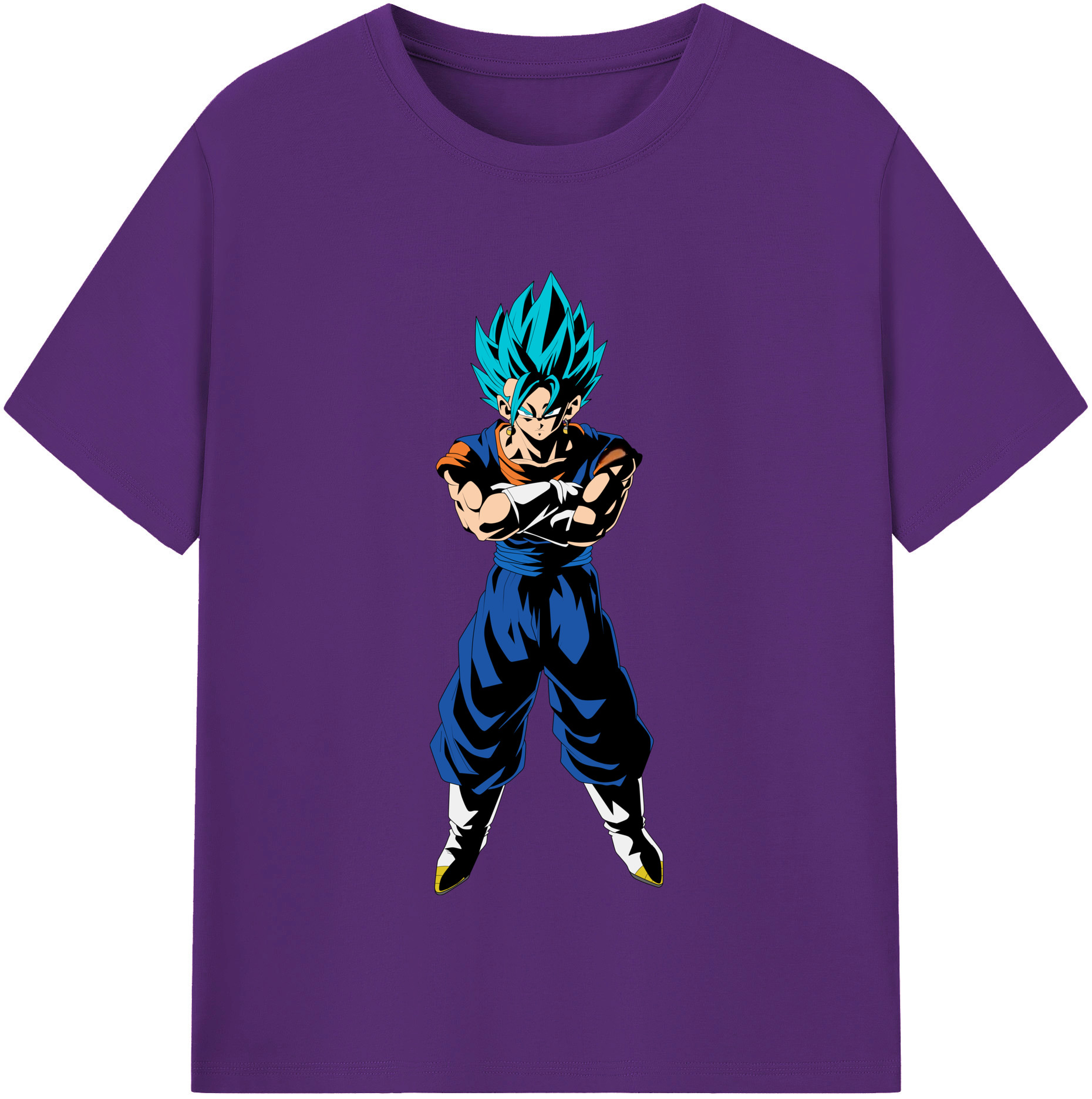 （画像用） ドラゴンボール ベジット DRAGON BALL Vegetto 綿100％半袖Tシャツ（フロントプリント）