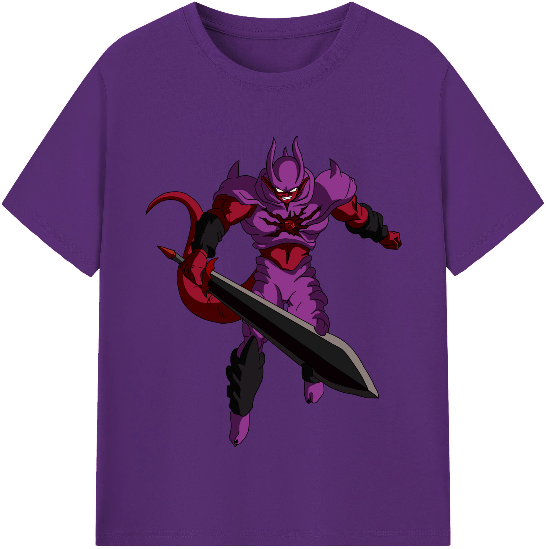 （画像用） ドラゴンボール ジャネンバ DRAGON BALL Janemba 綿100％半袖Tシャツ（フロントプリント）