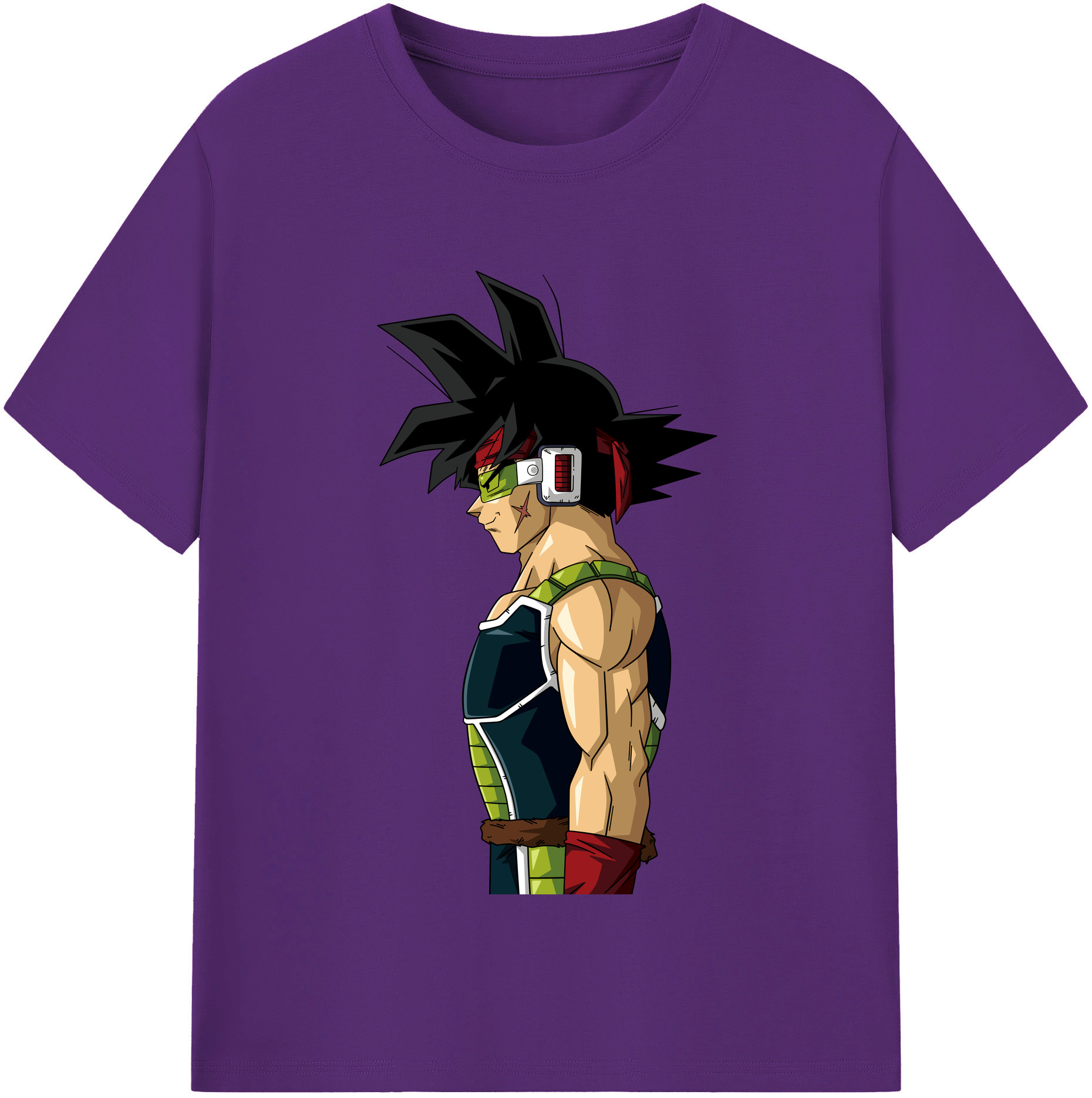 （画像用） ドラゴンボール バーダック DRAGON BALL Burdock 綿100％半袖Tシャツ（フロントプリント）