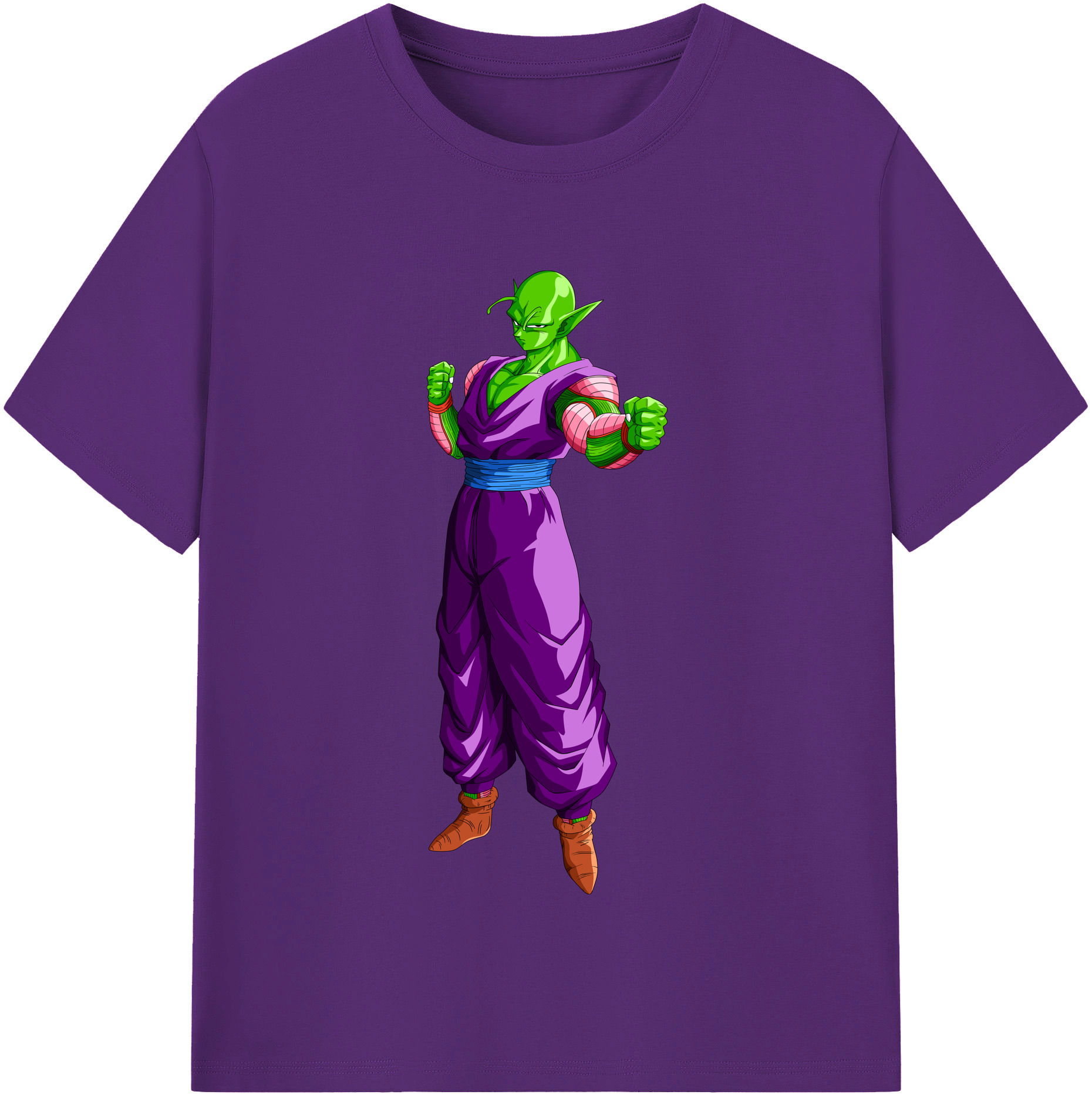 （画像用） ドラゴンボール ピッコロ DRAGON BALL Piccolo 綿100％半袖Tシャツ（フロントプリント）