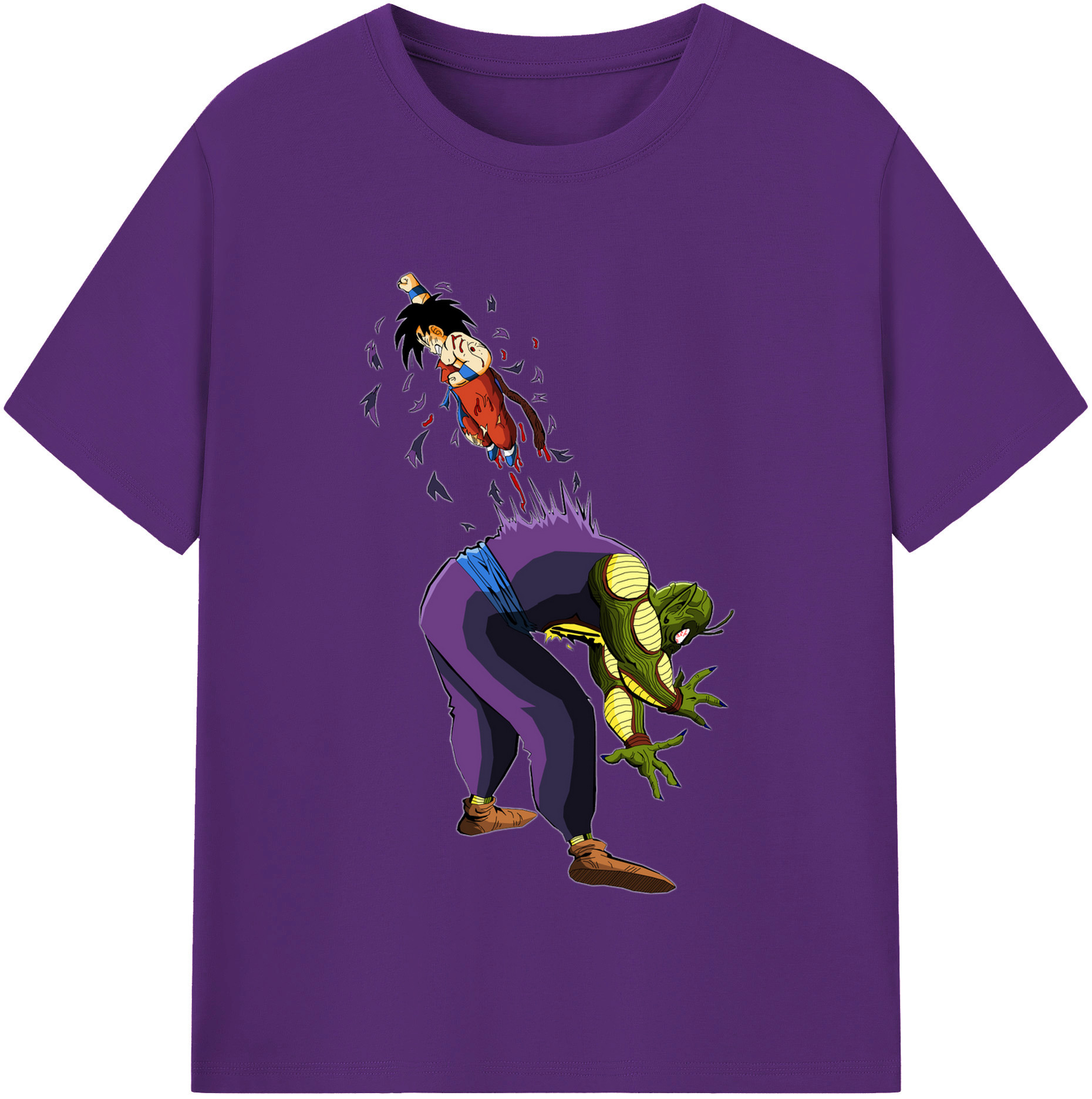 （画像用） ドラゴンボール DRAGON BALL 綿100％半袖Tシャツ（フロントプリント）