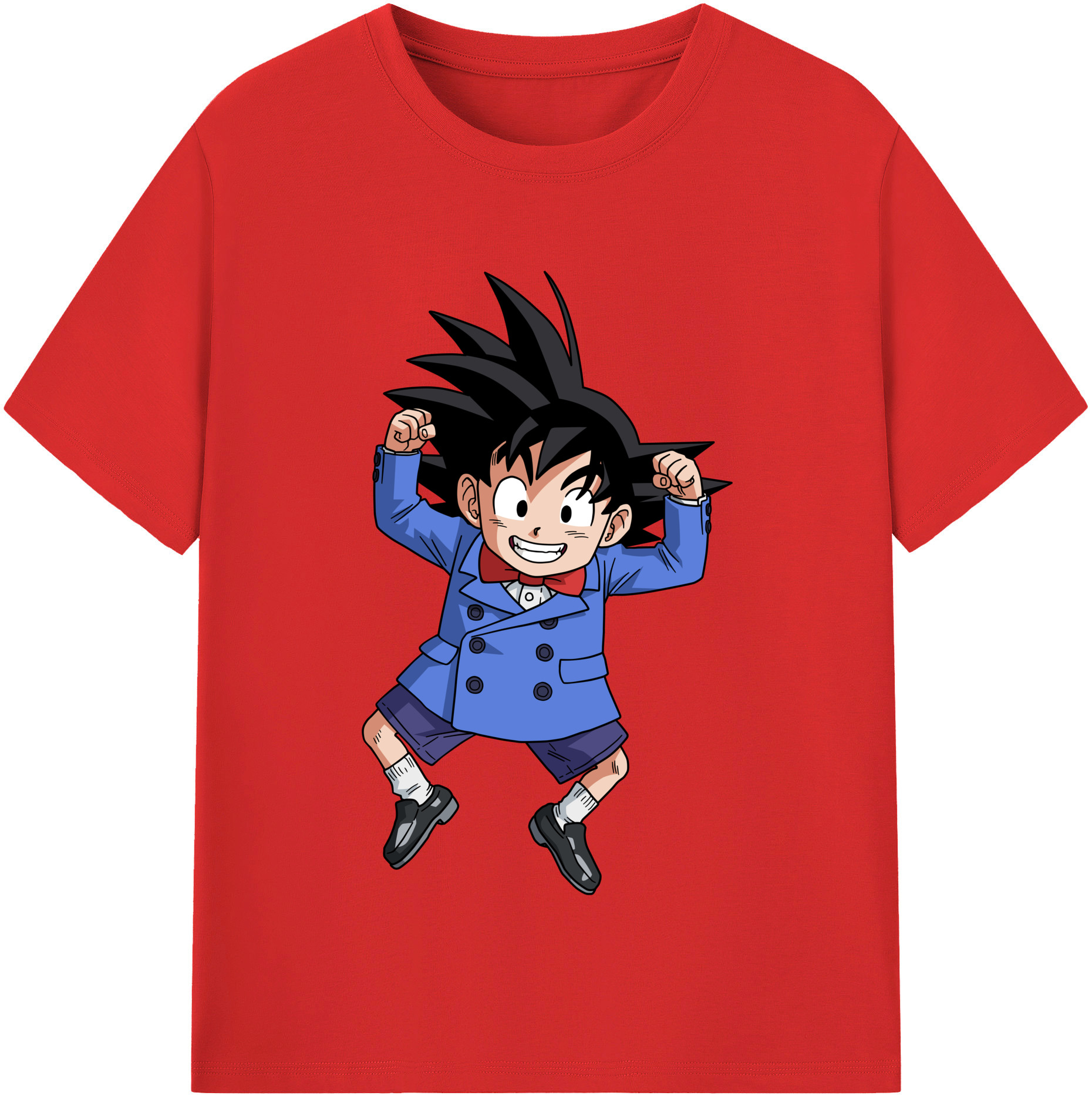 （画像用） ドラゴンボール 孫悟空（そん ごくう）Son Goku カカロット DRAGON BALL Kakarotto 綿100％半袖Tシャツ（フロントプリント）