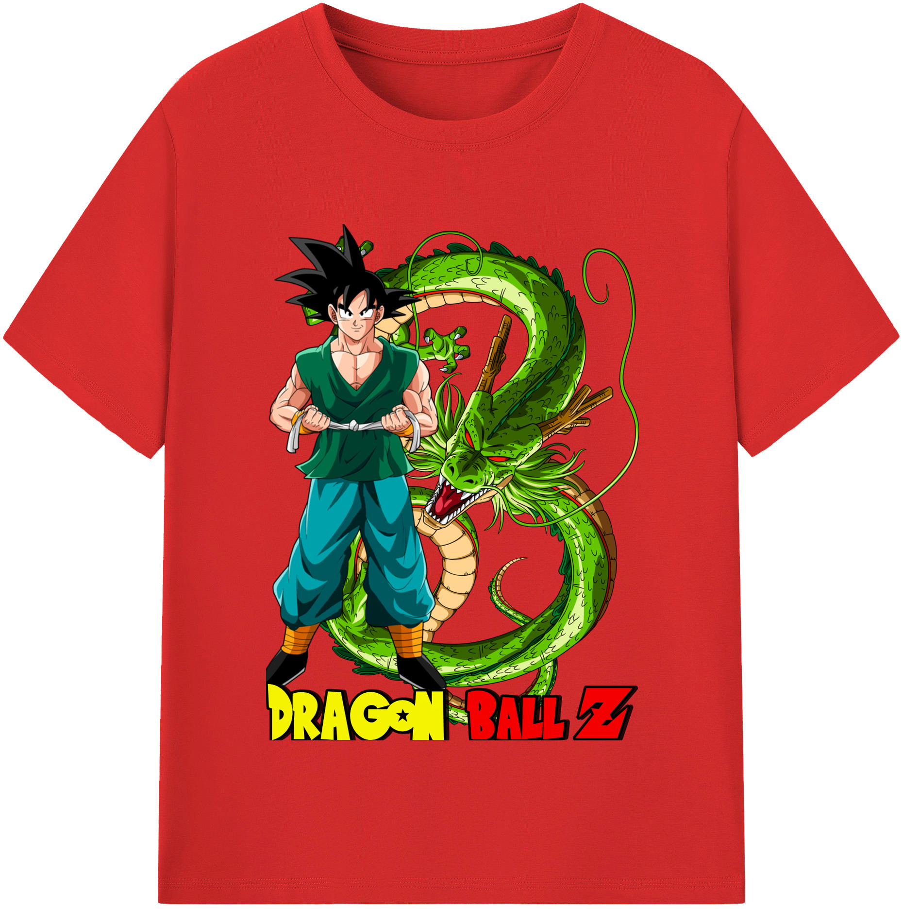 （画像用） ドラゴンボール 孫悟空（そん ごくう）Son Goku カカロット DRAGON BALL Kakarotto 綿100％半袖Tシャツ（フロントプリント）