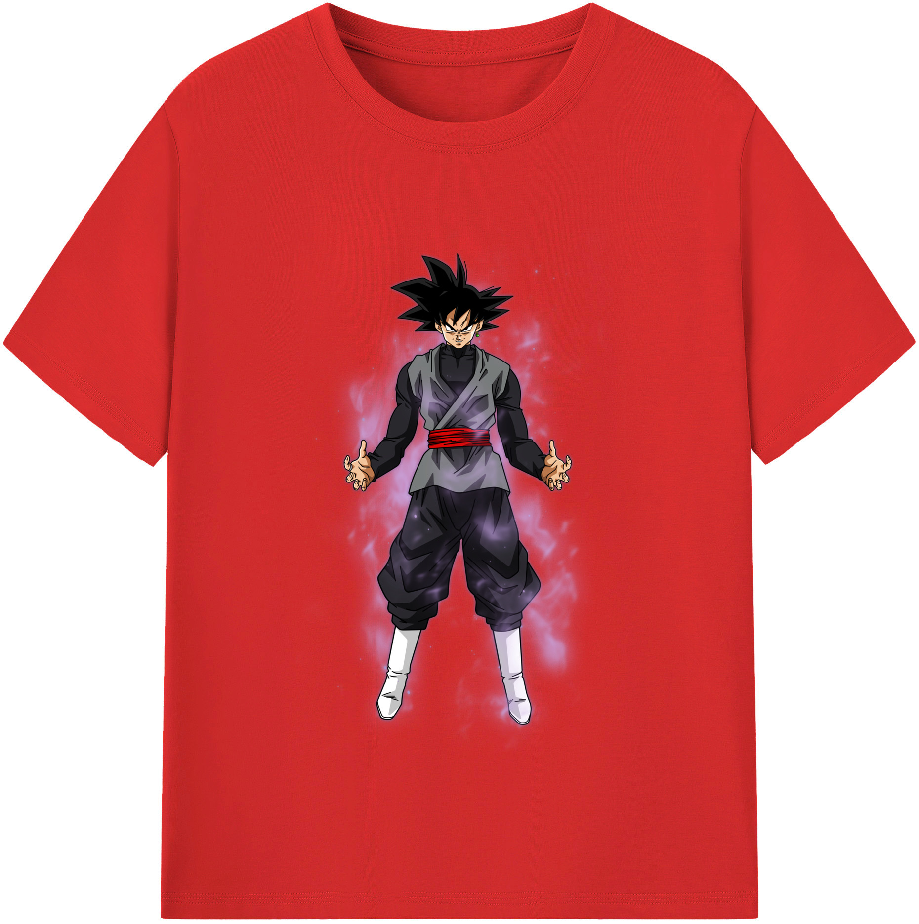 （画像用） ドラゴンボール ベジータ四世（Bejīta Yonsei）DRAGON BALL Vegeta IV 綿100％半袖Tシャツ（フロントプリント）