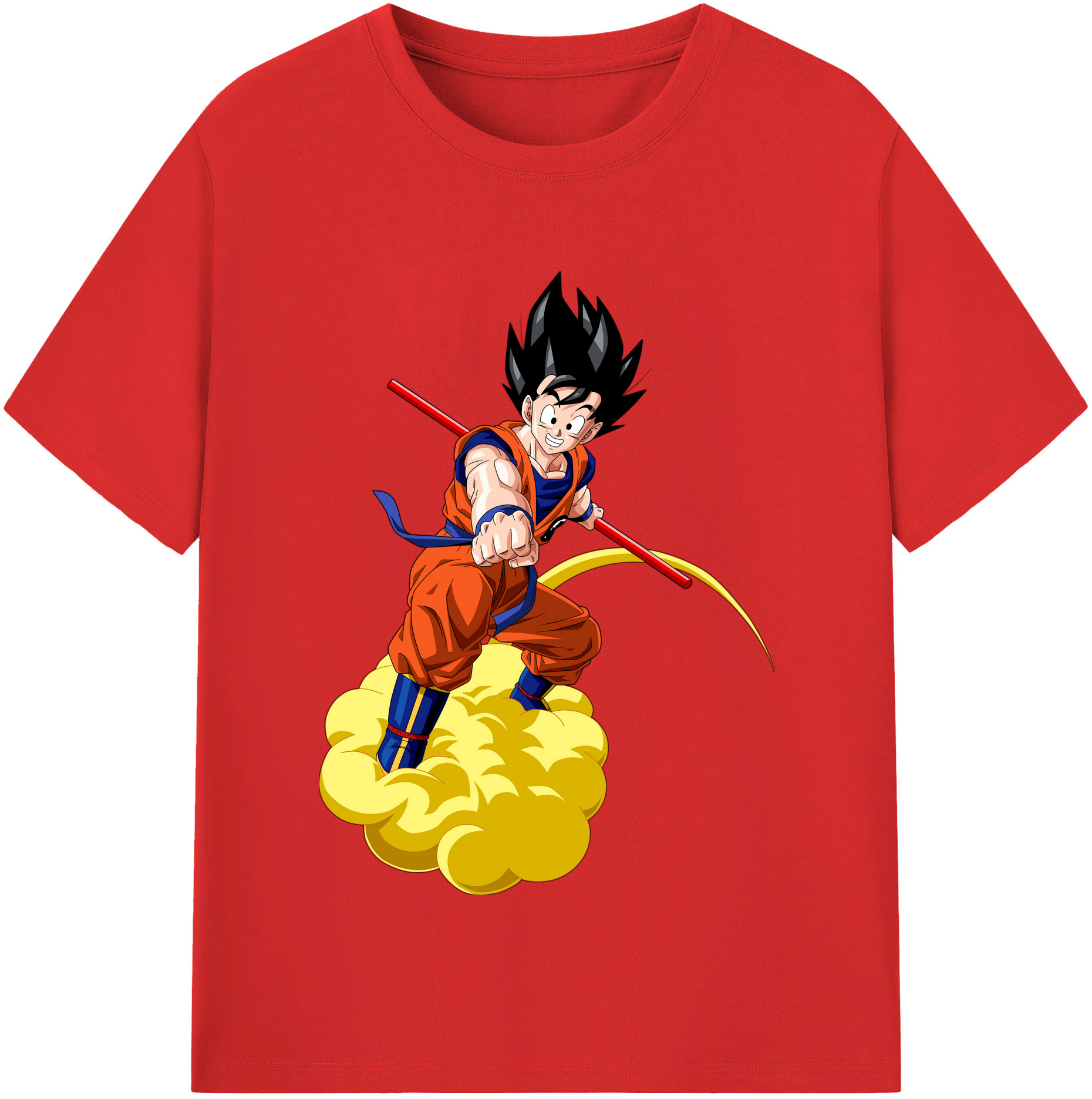 （画像用） ドラゴンボール 孫 悟飯（そんごはん）DRAGON BALL Son Gohan 綿100％半袖Tシャツ（フロントプリント）