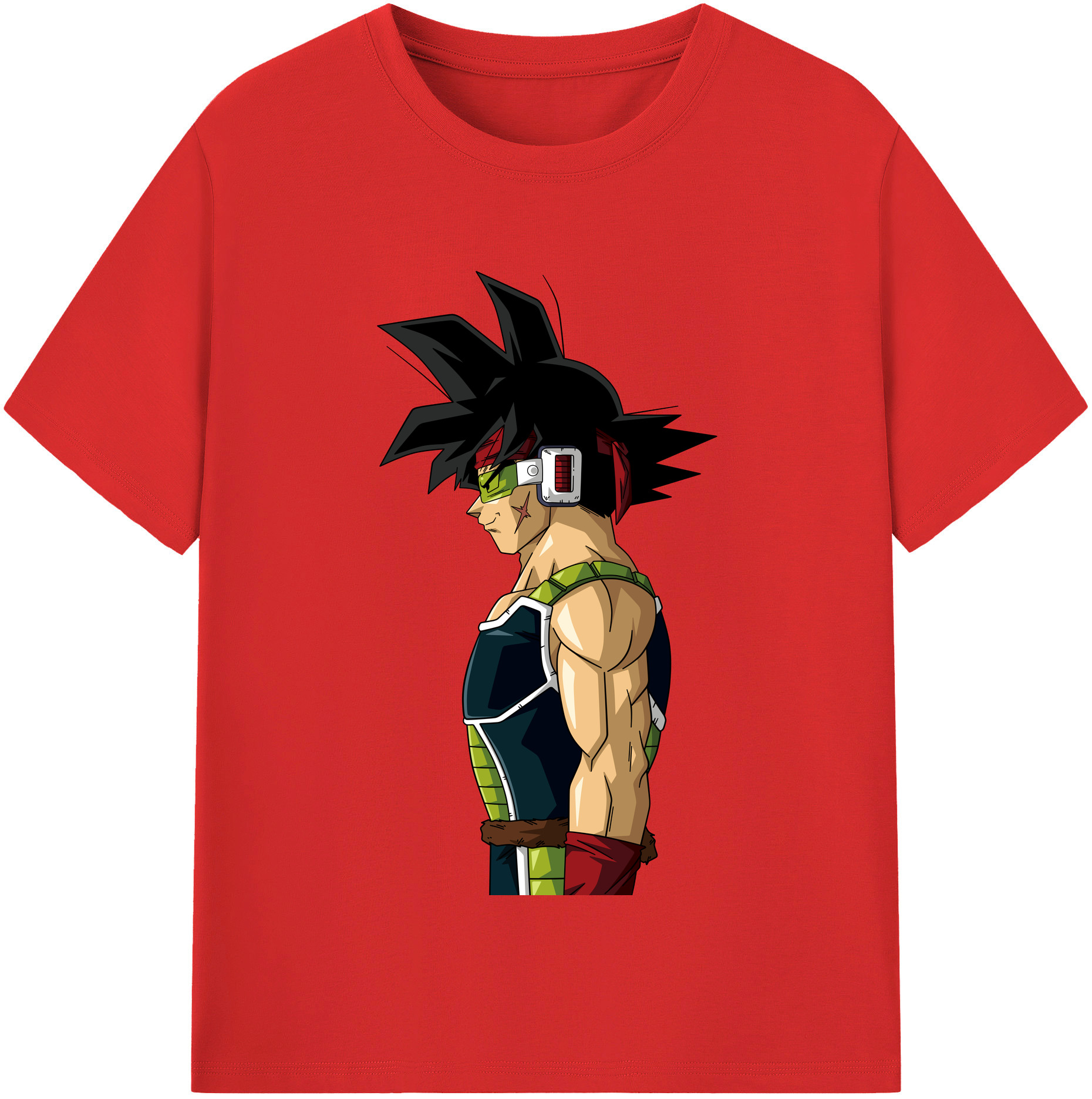 （画像用） ドラゴンボール バーダック DRAGON BALL Burdock 綿100％半袖Tシャツ（フロントプリント）