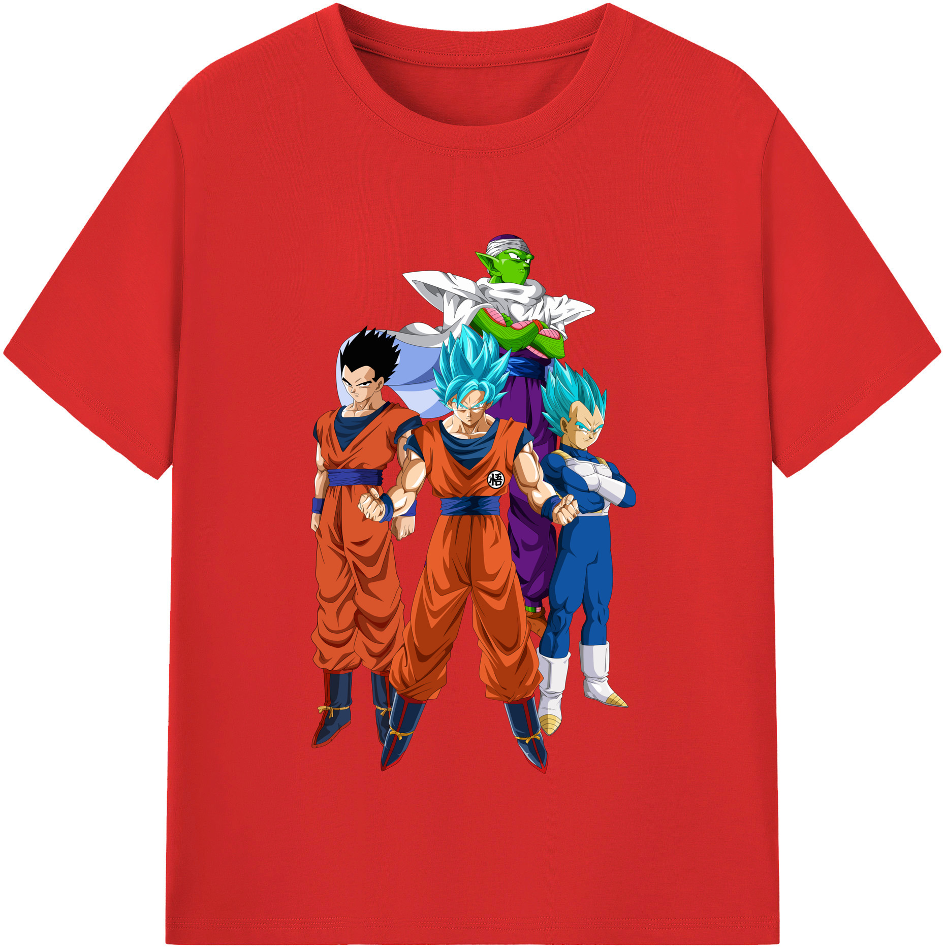 （画像用） ドラゴンボール DRAGON BALL 綿100％半袖Tシャツ（フロントプリント）