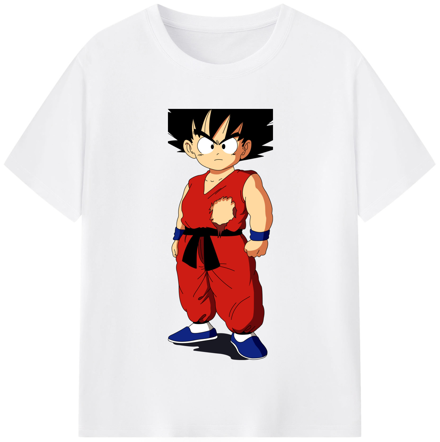 （画像用） ドラゴンボール 孫悟空（そん ごくう）Son Goku カカロット DRAGON BALL Kakarotto 綿100％半袖Tシャツ（フロントプリント）
