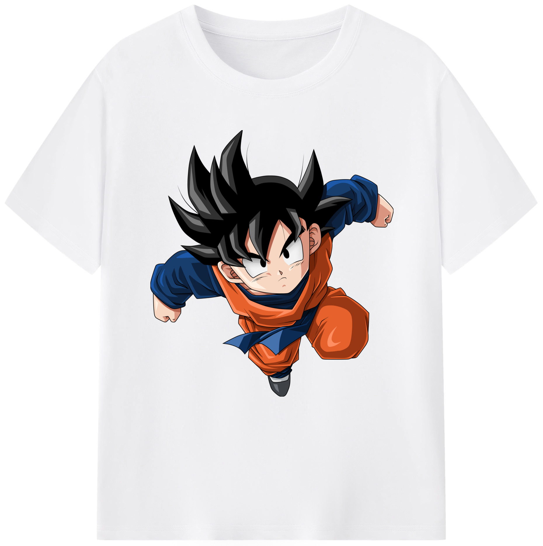 （画像用） ドラゴンボール 孫悟空（そん ごくう）Son Goku カカロット DRAGON BALL Kakarotto 綿100％半袖Tシャツ（フロントプリント）