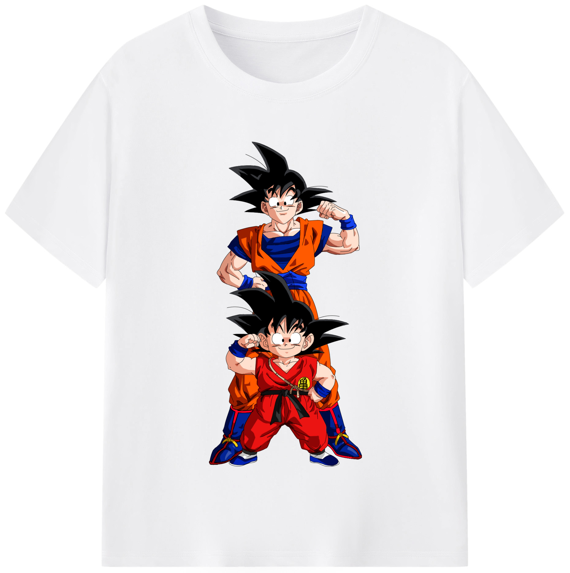 （画像用） ドラゴンボール 孫悟空（そん ごくう）Son Goku カカロット DRAGON BALL Kakarotto 綿100％半袖Tシャツ（フロントプリント）
