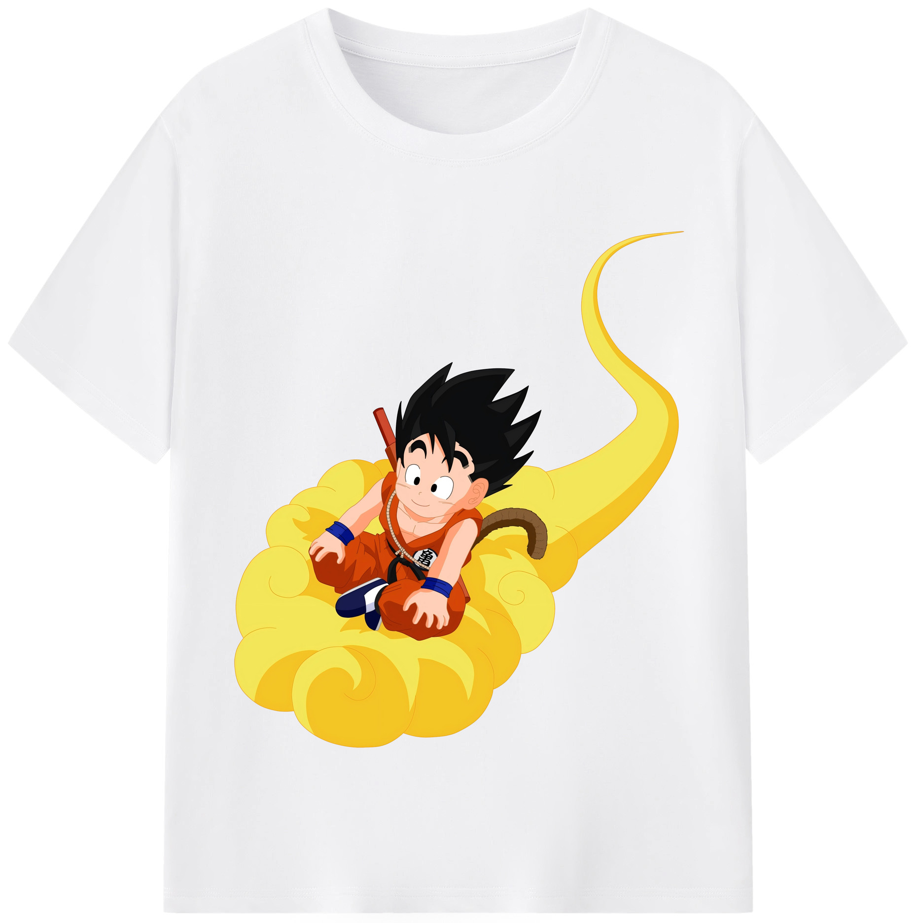 （画像用） ドラゴンボール 孫悟空（そん ごくう）Son Goku カカロット DRAGON BALL Kakarotto 綿100％半袖Tシャツ（フロントプリント）
