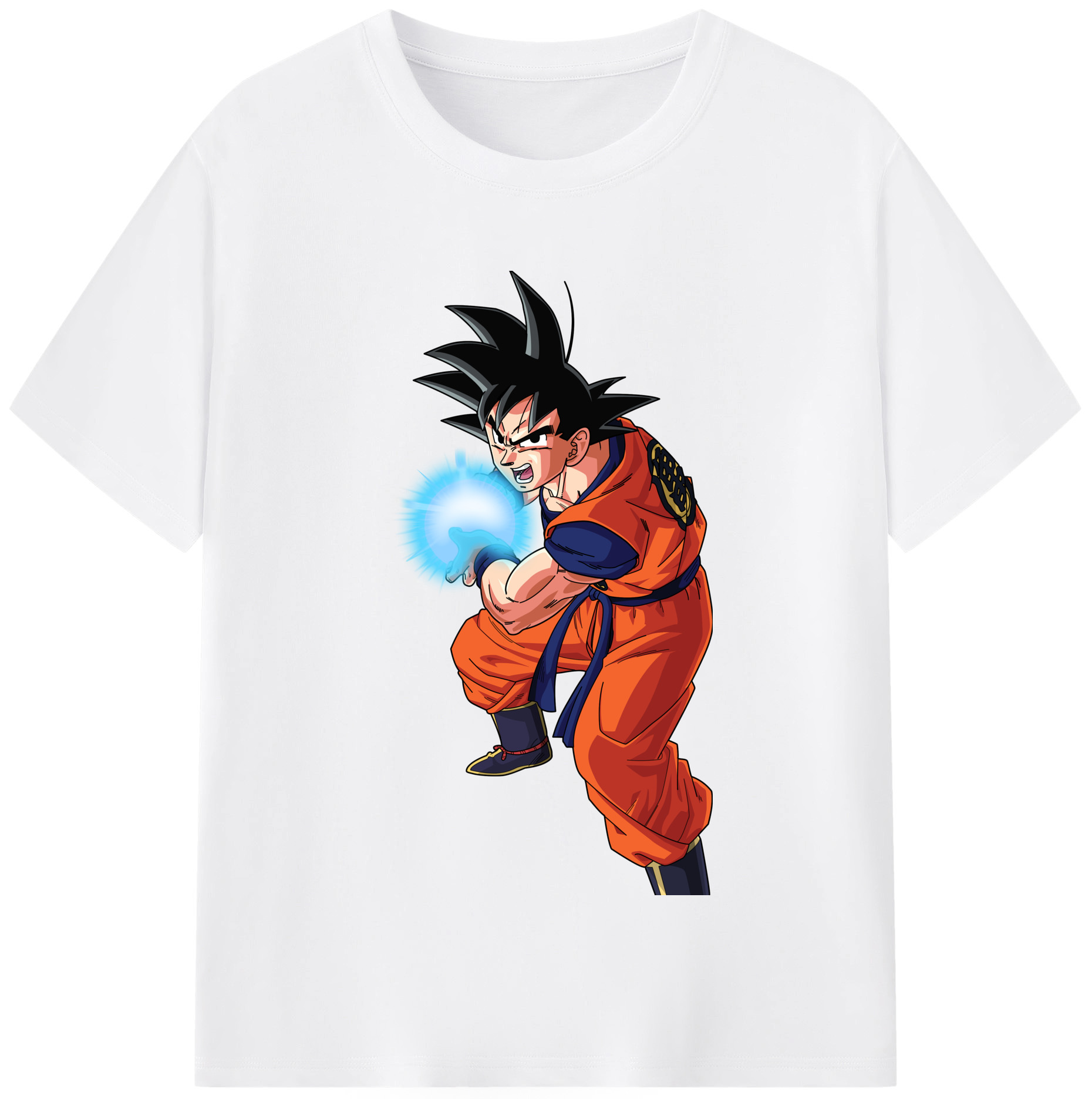 （画像用） ドラゴンボール 孫悟空（そん ごくう）Son Goku カカロット DRAGON BALL Kakarotto 綿100％半袖Tシャツ（フロントプリント）
