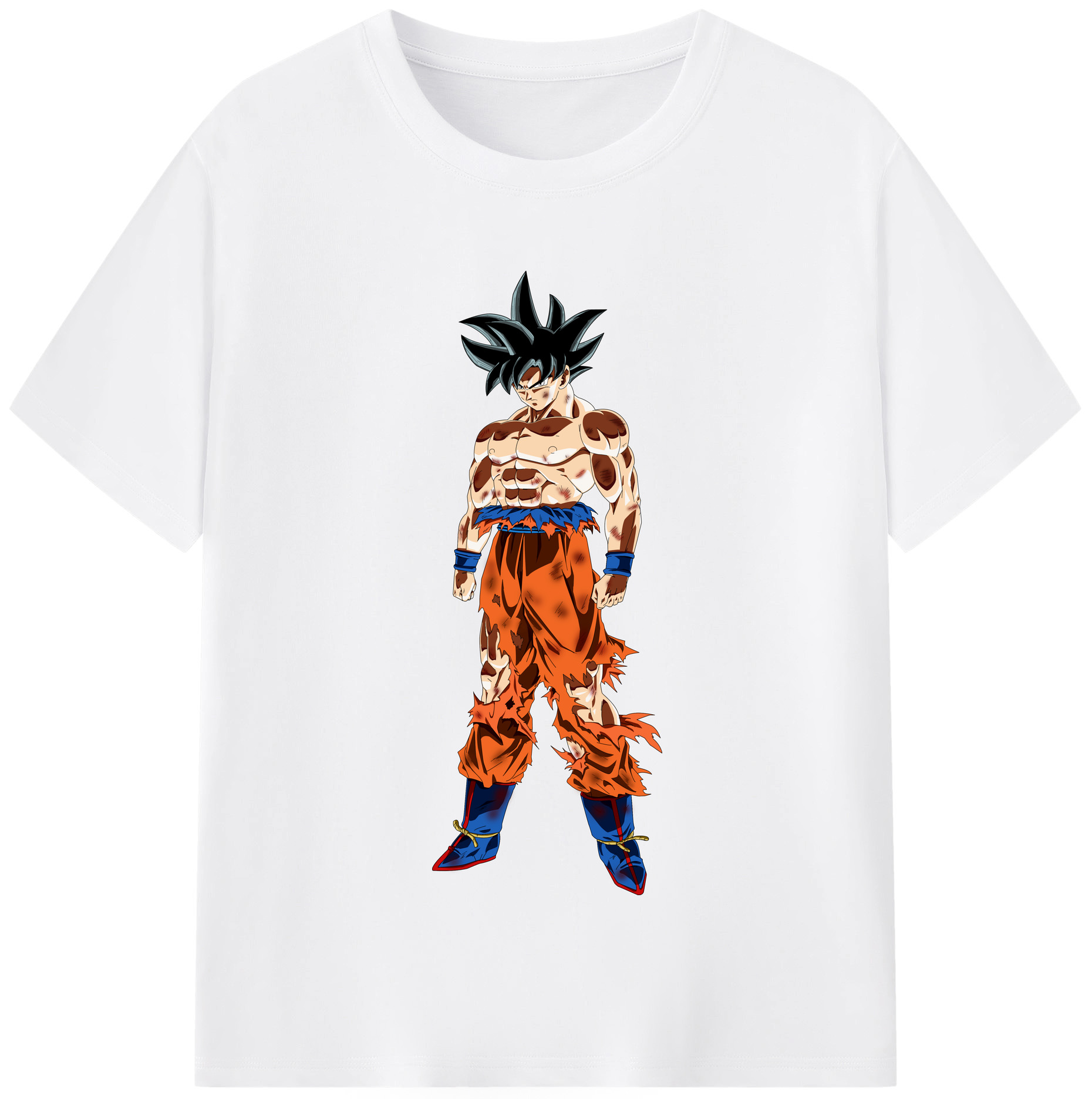 （画像用） ドラゴンボール 孫悟空（そん ごくう）Son Goku カカロット DRAGON BALL Kakarotto 綿100％半袖Tシャツ（フロントプリント）