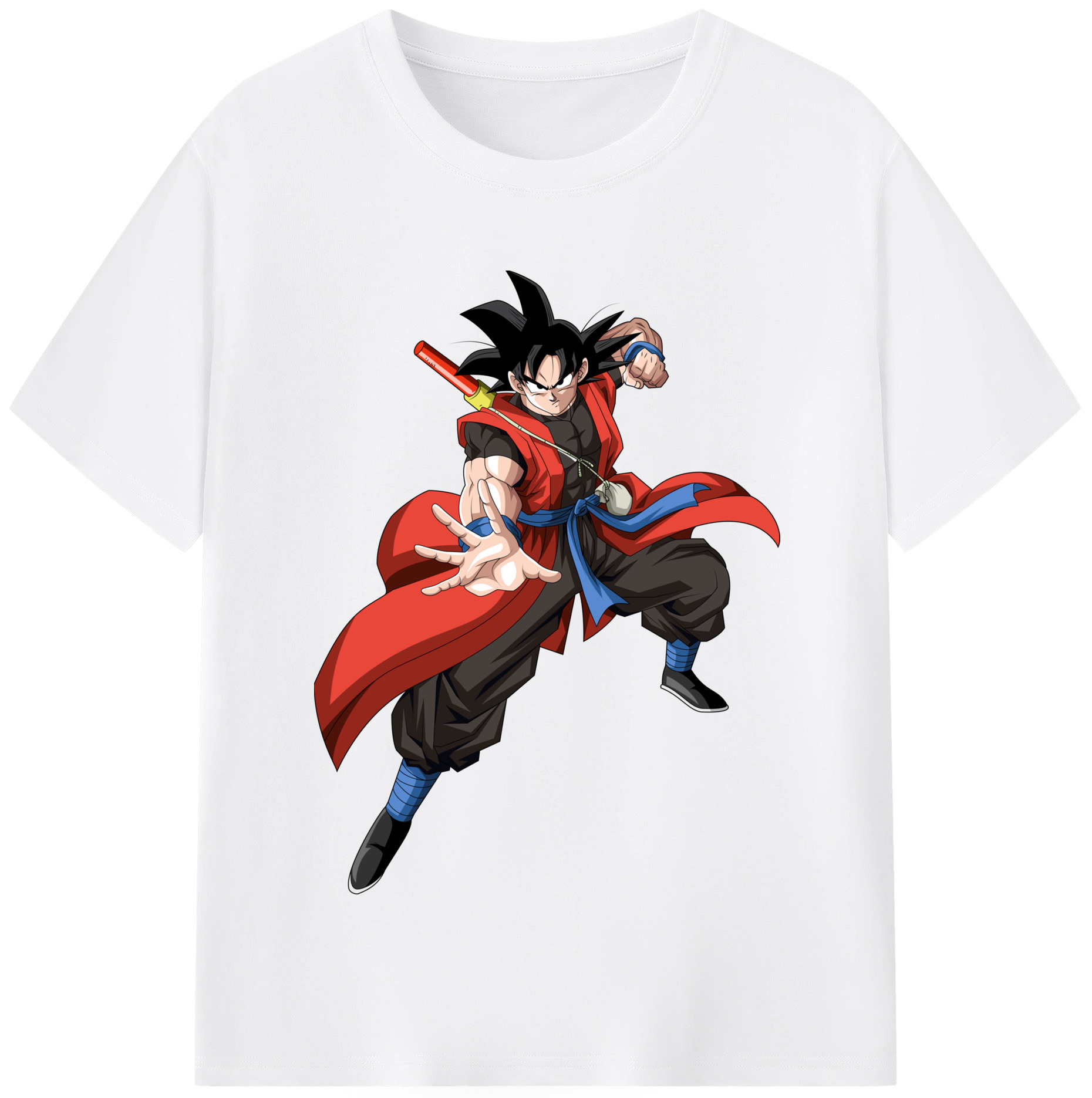 （画像用） ドラゴンボール 孫悟空（そん ごくう）Son Goku カカロット DRAGON BALL Kakarotto 綿100％半袖Tシャツ（フロントプリント）