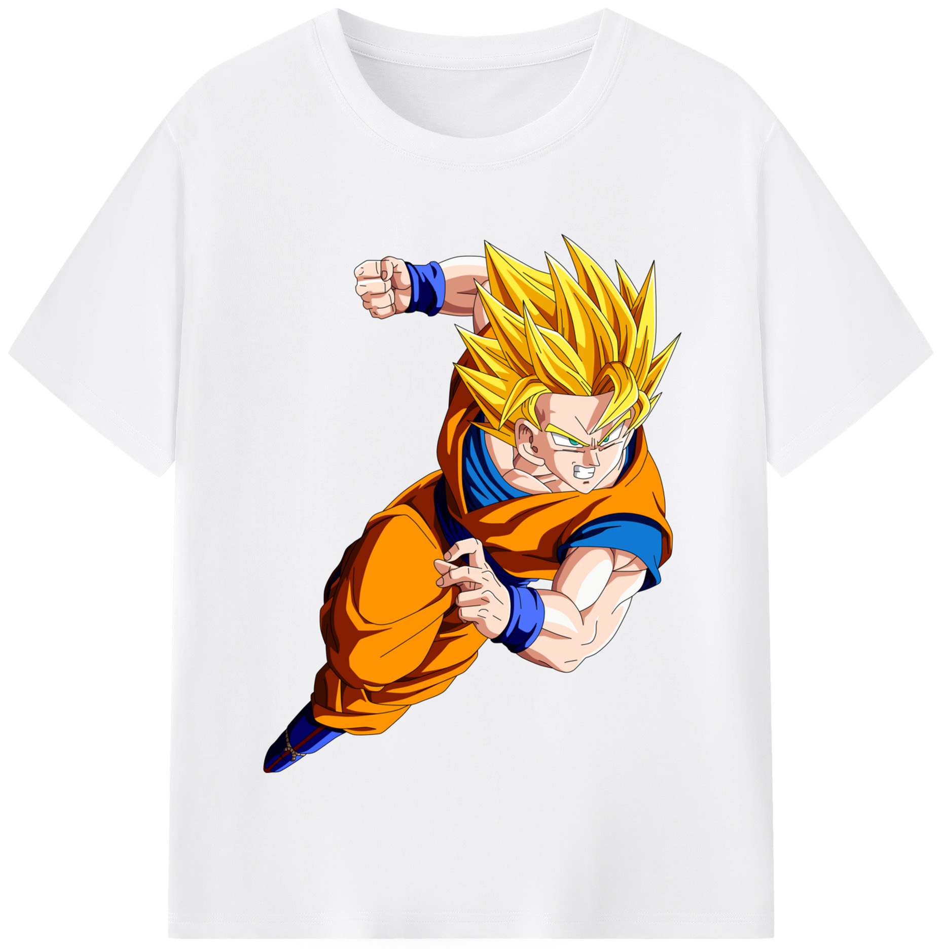 （画像用） ドラゴンボール 孫悟空（そん ごくう）Son Goku カカロット DRAGON BALL Kakarotto 綿100％半袖Tシャツ（フロントプリント）