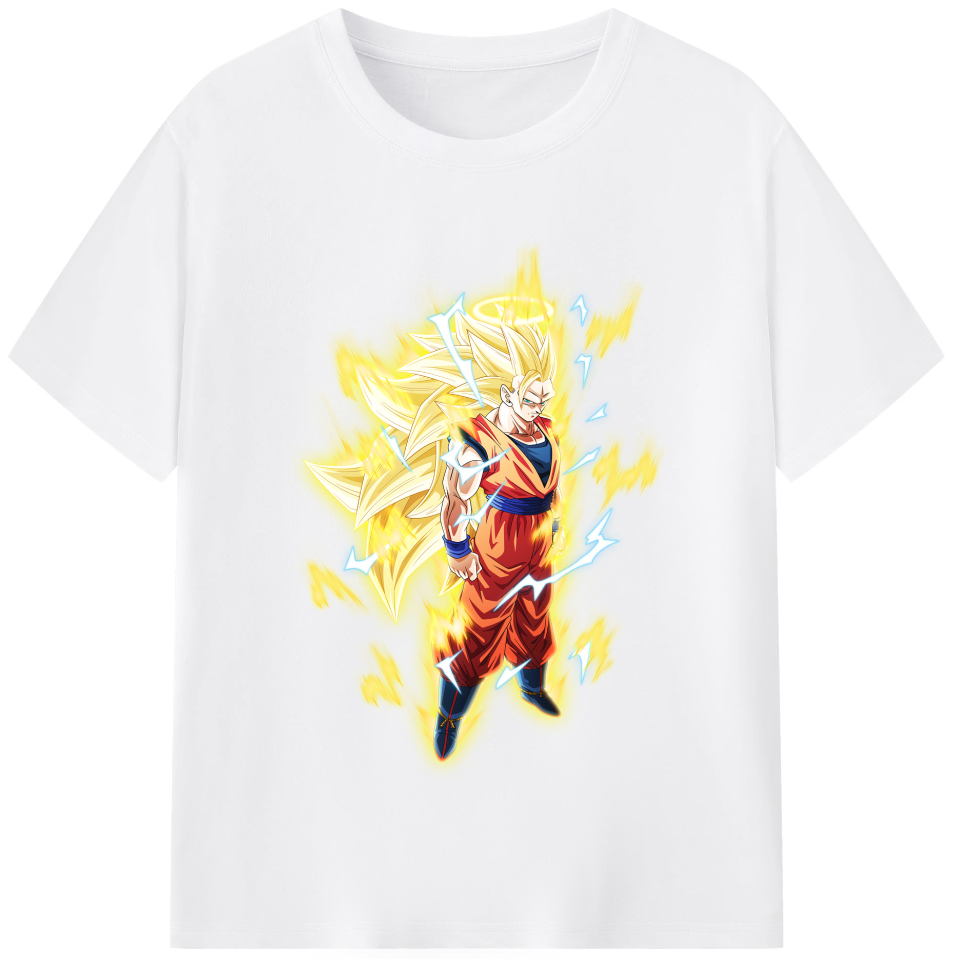 （画像用） ドラゴンボール 孫悟空（そん ごくう）Son Goku カカロット DRAGON BALL Kakarotto 綿100％半袖Tシャツ（フロントプリント）
