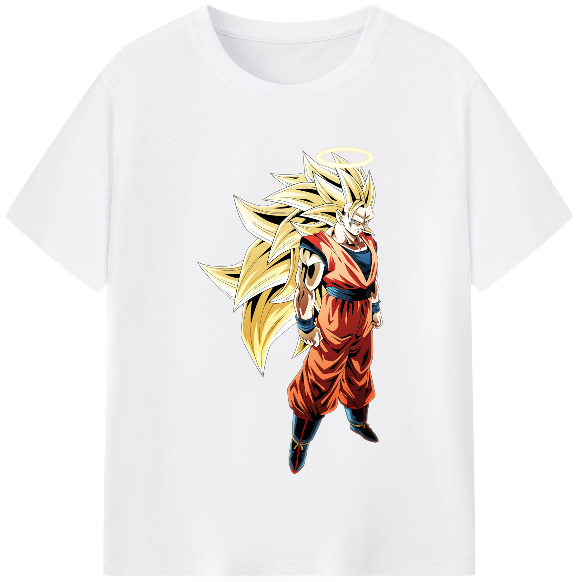 （画像用） ドラゴンボール 孫悟空（そん ごくう）Son Goku カカロット DRAGON BALL Kakarotto 綿100％半袖Tシャツ（フロントプリント）
