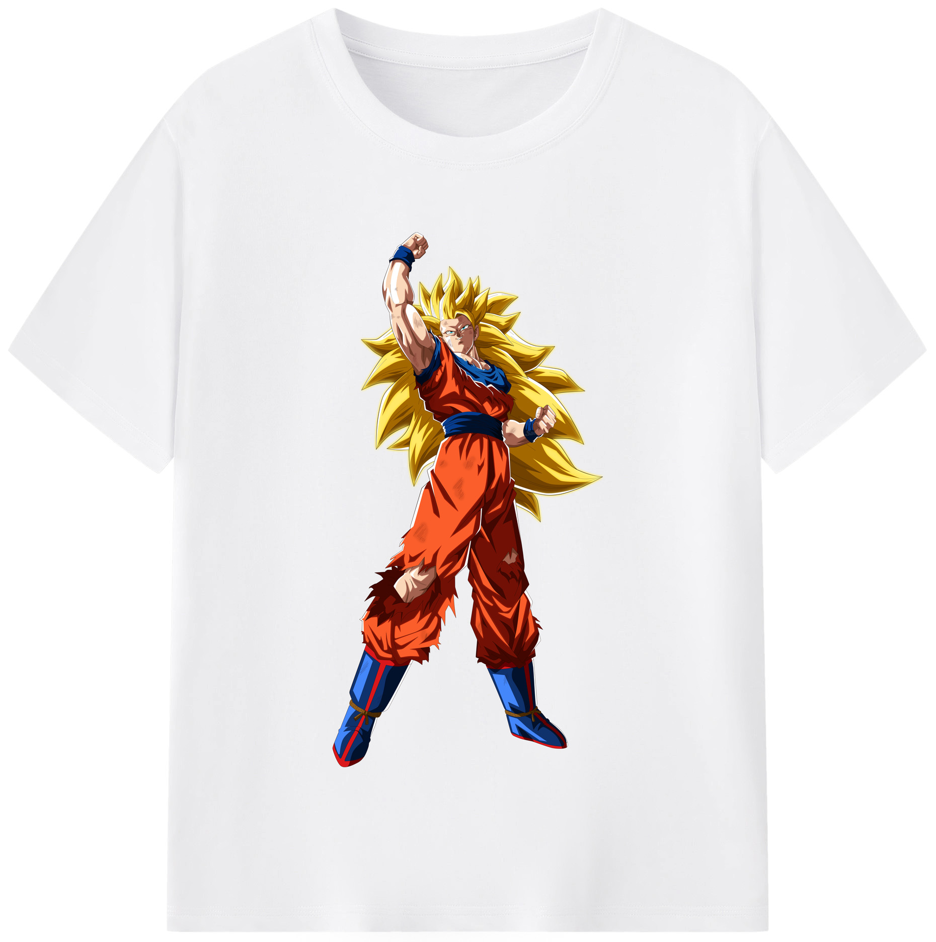 （画像用） ドラゴンボール 孫悟空（そん ごくう）Son Goku カカロット DRAGON BALL Kakarotto 綿100％半袖Tシャツ（フロントプリント）
