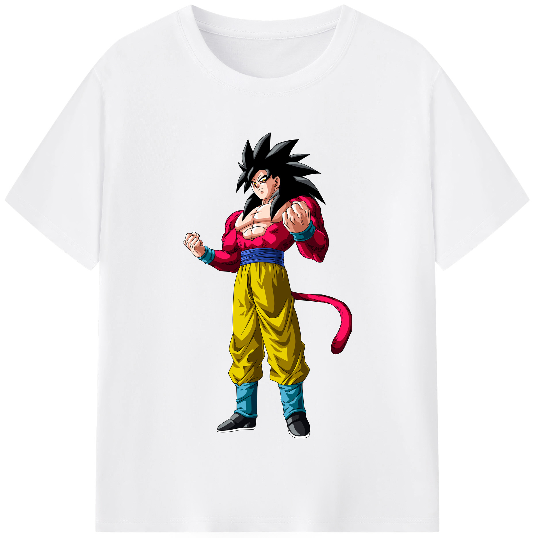 （画像用） ドラゴンボール 孫悟空（そん ごくう）Son Goku カカロット DRAGON BALL Kakarotto 綿100％半袖Tシャツ（フロントプリント）