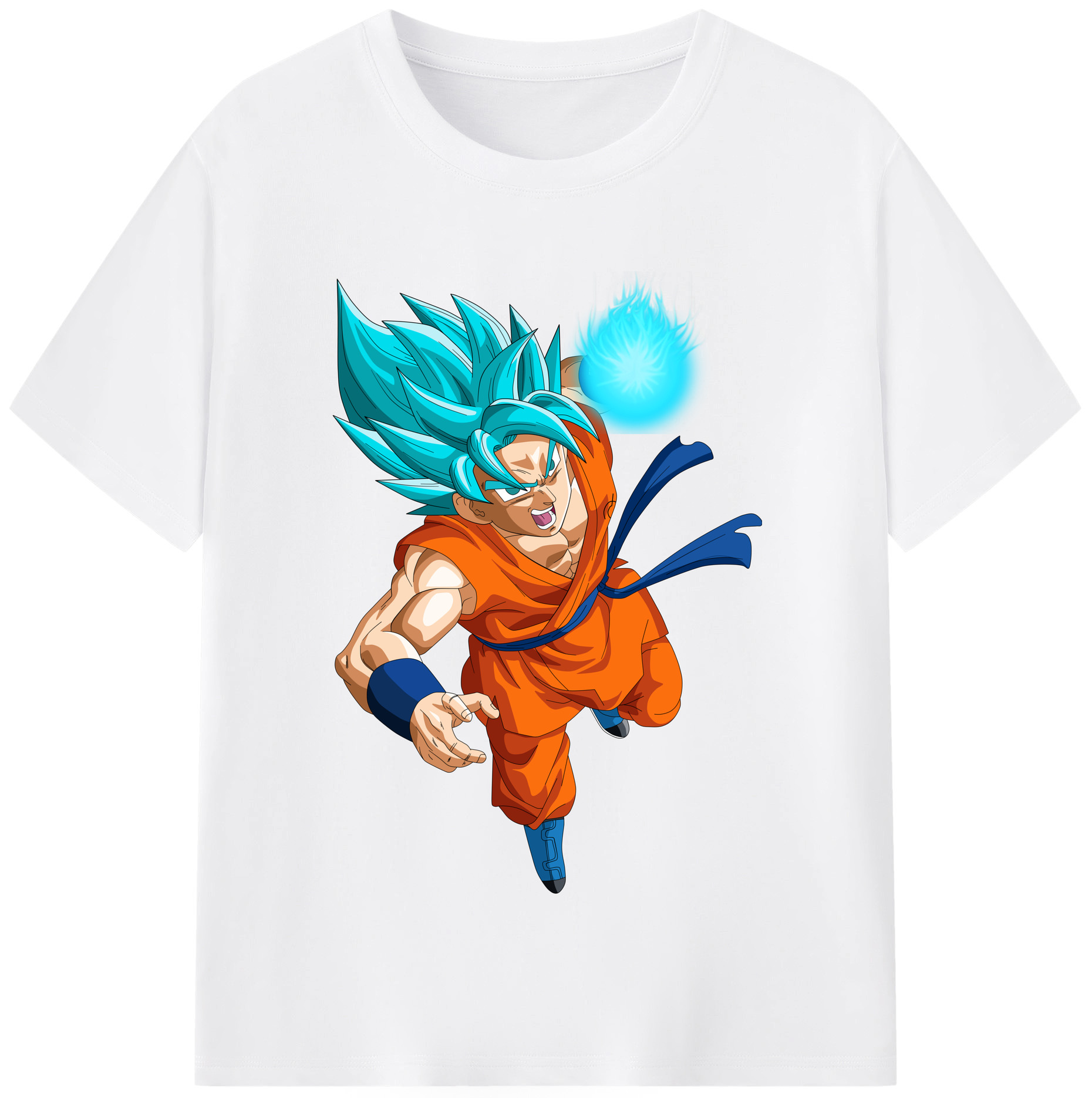 （画像用） ドラゴンボール 孫悟空（そん ごくう）Son Goku カカロット DRAGON BALL Kakarotto 綿100％半袖Tシャツ（フロントプリント）
