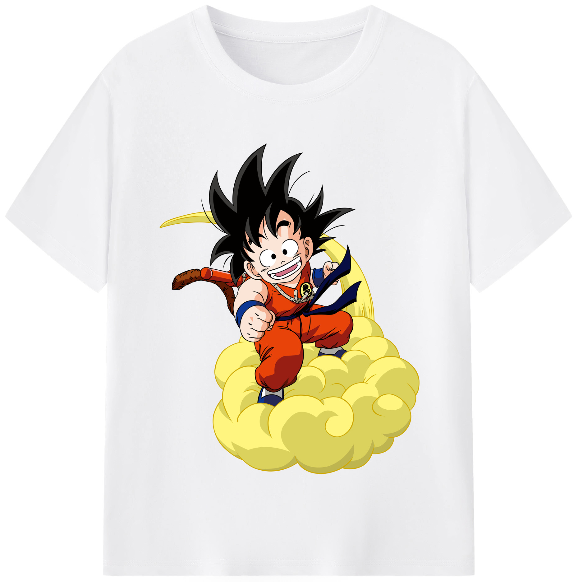 （画像用） ドラゴンボール 孫悟空（そん ごくう）Son Goku カカロット DRAGON BALL Kakarotto 綿100％半袖Tシャツ（フロントプリント）
