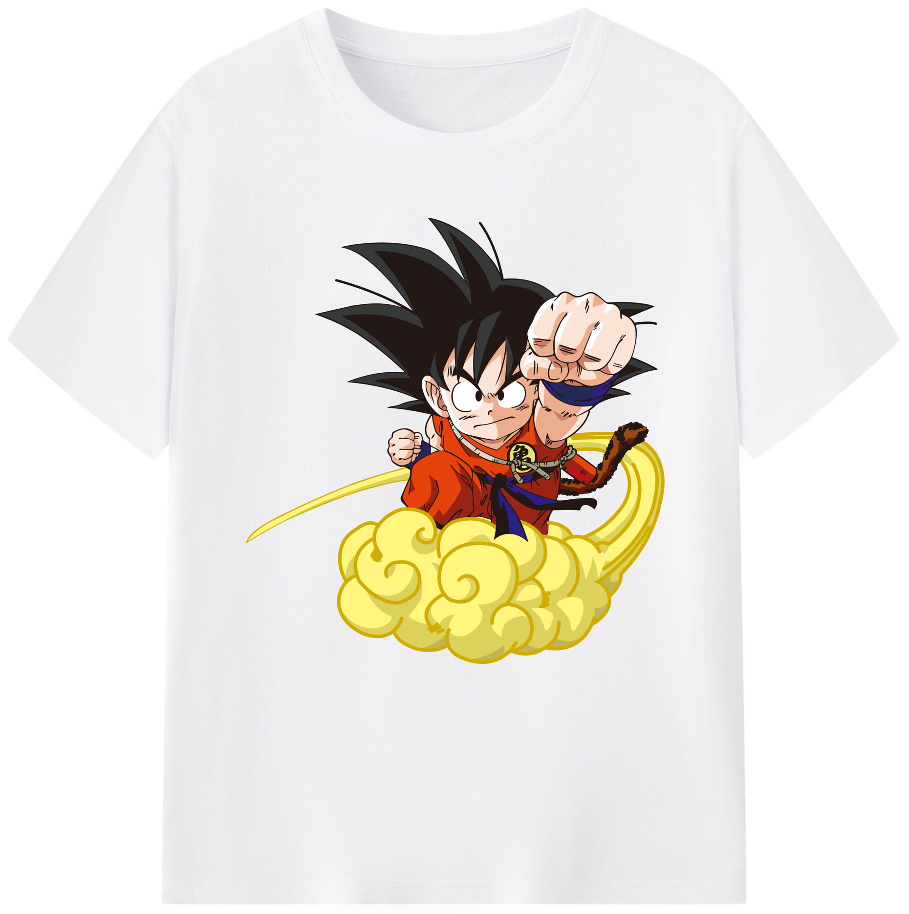 （画像用） ドラゴンボール 孫悟空（そん ごくう）Son Goku カカロット DRAGON BALL Kakarotto 綿100％半袖Tシャツ（フロントプリント）