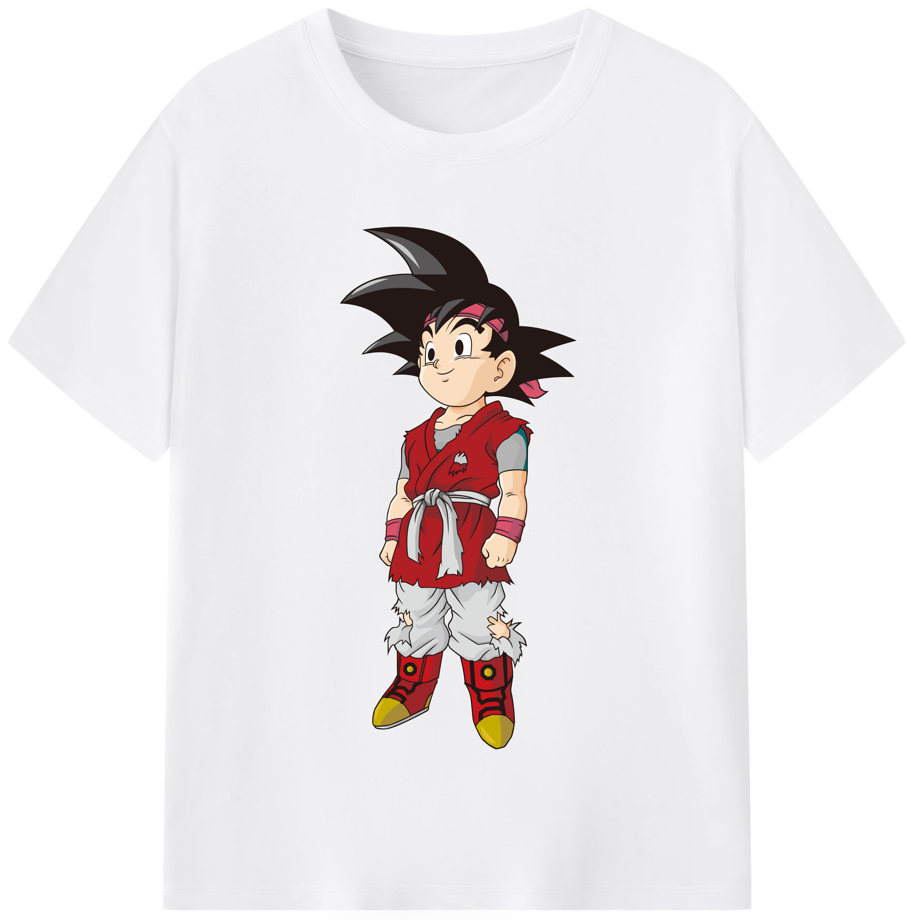 （画像用） ドラゴンボール 孫悟空（そん ごくう）Son Goku カカロット DRAGON BALL Kakarotto 綿100％半袖Tシャツ（フロントプリント）