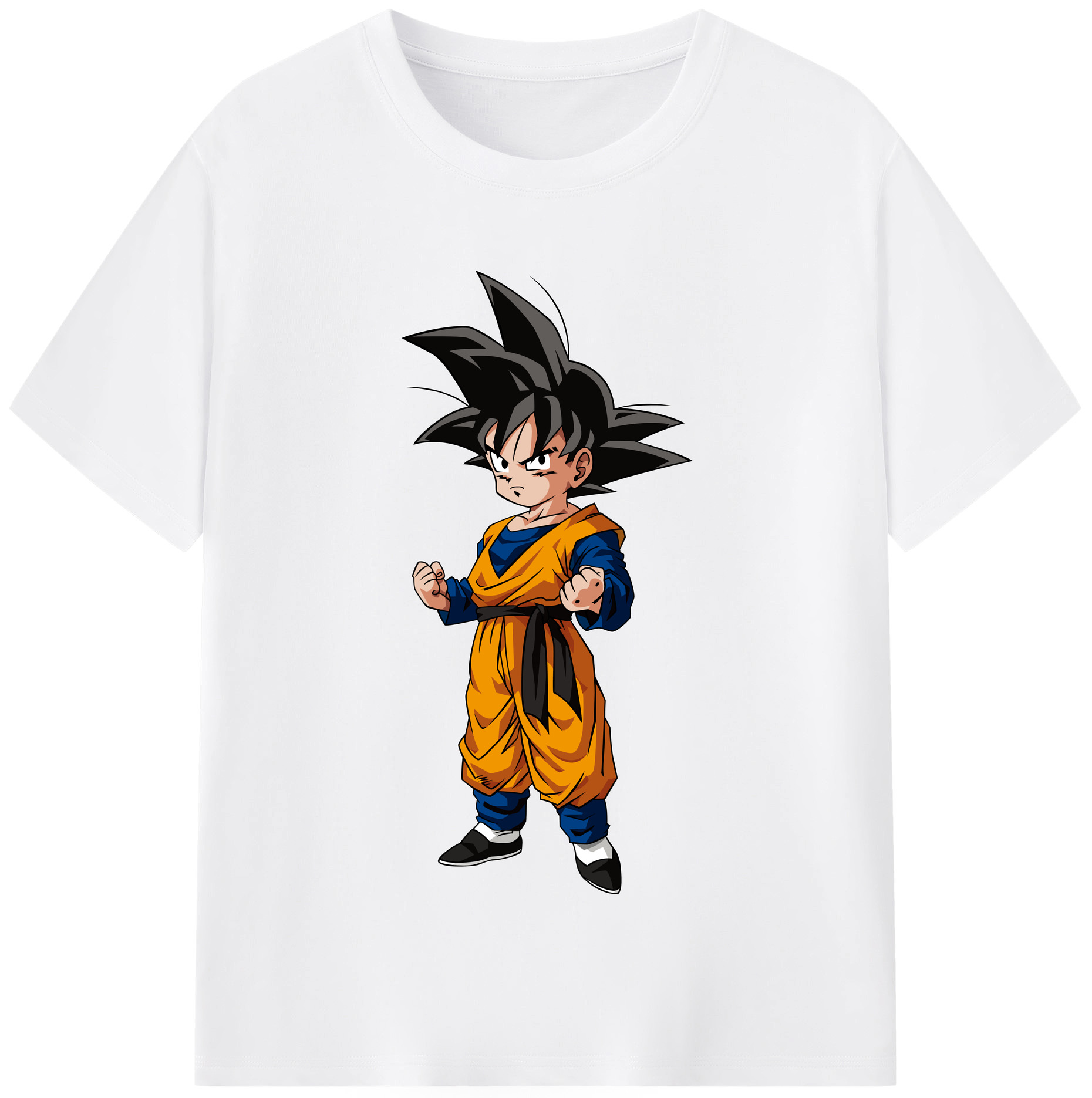 （画像用） ドラゴンボール 孫悟空（そん ごくう）Son Goku カカロット DRAGON BALL Kakarotto 綿100％半袖Tシャツ（フロントプリント）