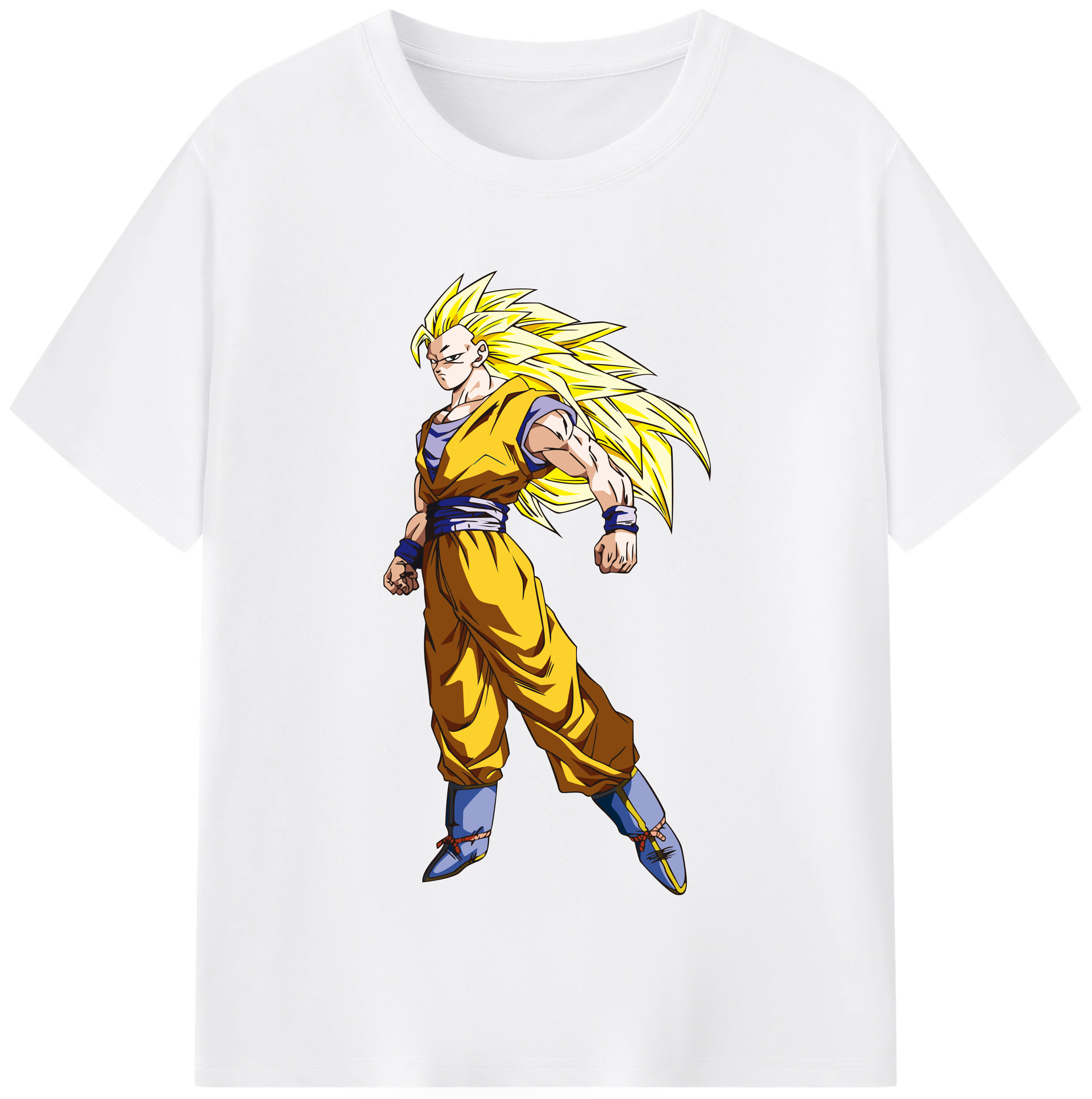 （画像用） ドラゴンボール 孫悟空（そん ごくう）Son Goku カカロット DRAGON BALL Kakarotto 綿100％半袖Tシャツ（フロントプリント）