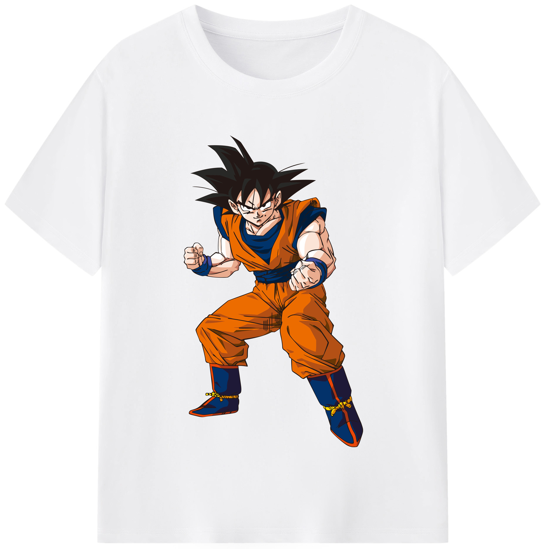（画像用） ドラゴンボール 孫悟空（そん ごくう）Son Goku カカロット DRAGON BALL Kakarotto 綿100％半袖Tシャツ（フロントプリント）