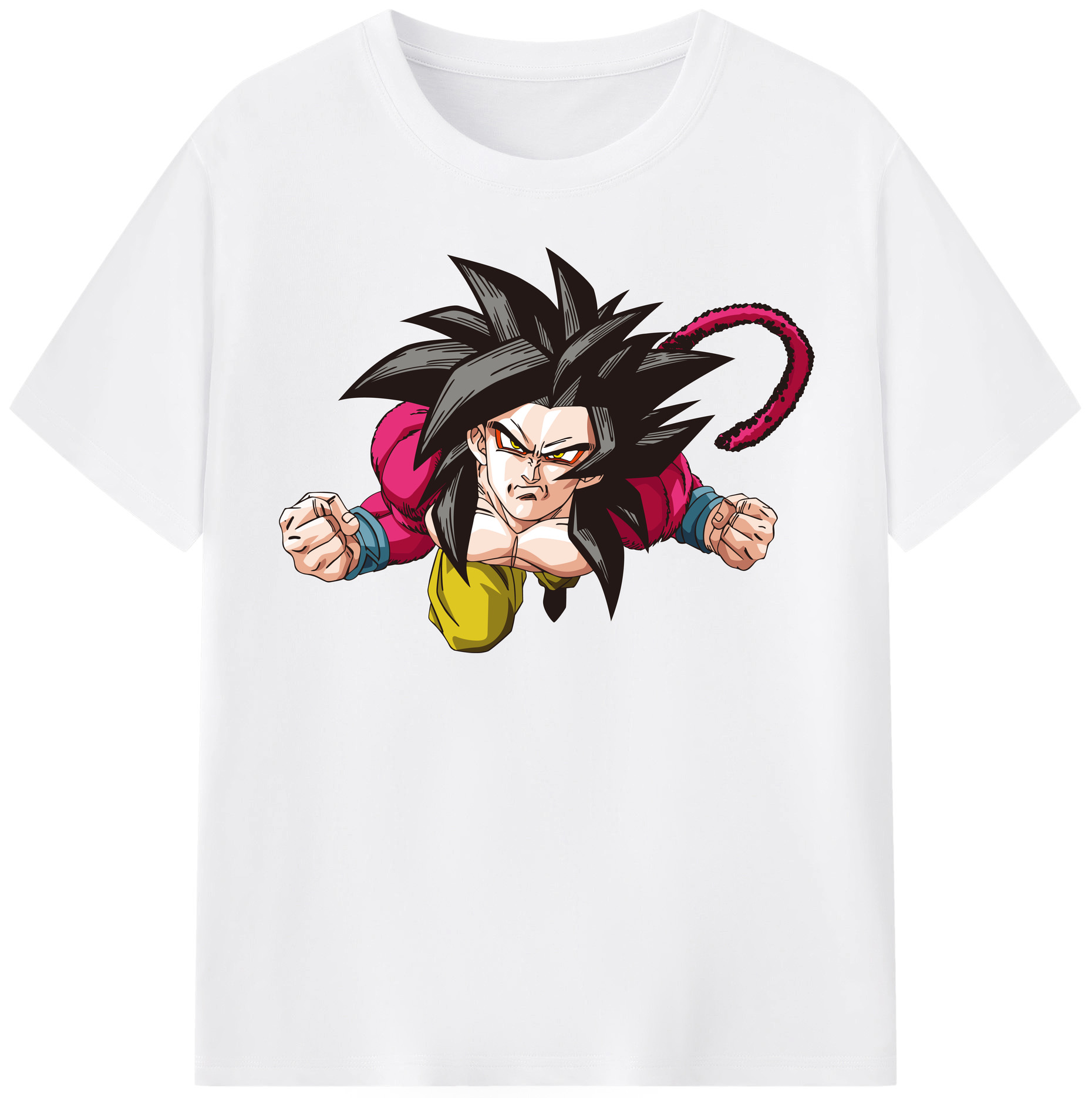 （画像用） ドラゴンボール 孫悟空（そん ごくう）Son Goku カカロット DRAGON BALL Kakarotto 綿100％半袖Tシャツ（フロントプリント）