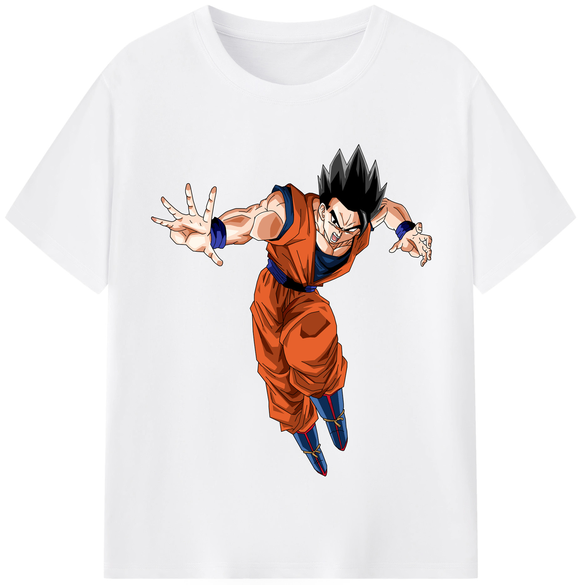 （画像用） ドラゴンボール 孫 悟飯（そんごはん）DRAGON BALL Son Gohan 綿100％半袖Tシャツ（フロントプリント）
