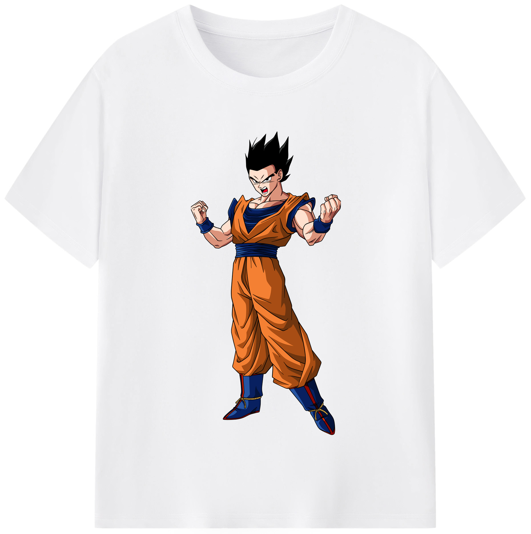 （画像用） ドラゴンボール 孫 悟飯（そんごはん）DRAGON BALL Son Gohan 綿100％半袖Tシャツ（フロントプリント）