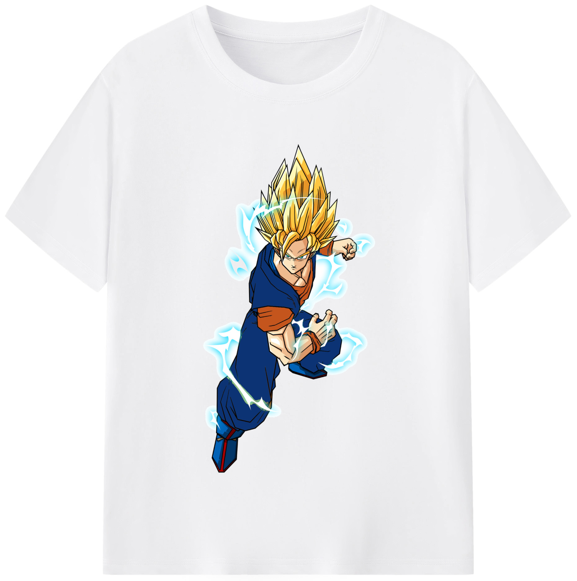 （画像用） ドラゴンボール 孫 悟飯（そんごはん）DRAGON BALL Son Gohan 綿100％半袖Tシャツ（フロントプリント）