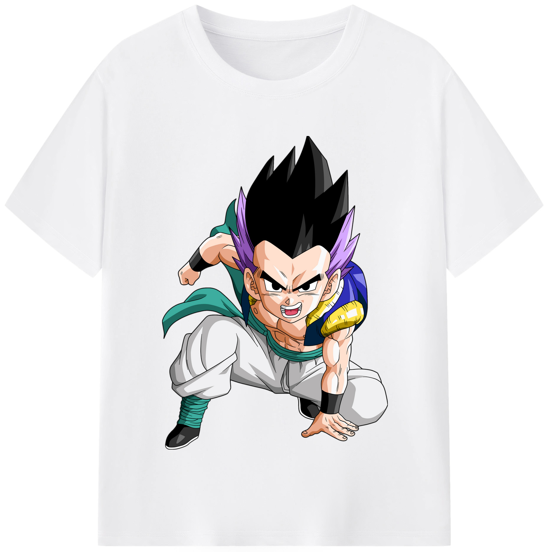 （画像用） ドラゴンボール 孫 悟飯（そんごはん）DRAGON BALL Son Gohan 綿100％半袖Tシャツ（フロントプリント）