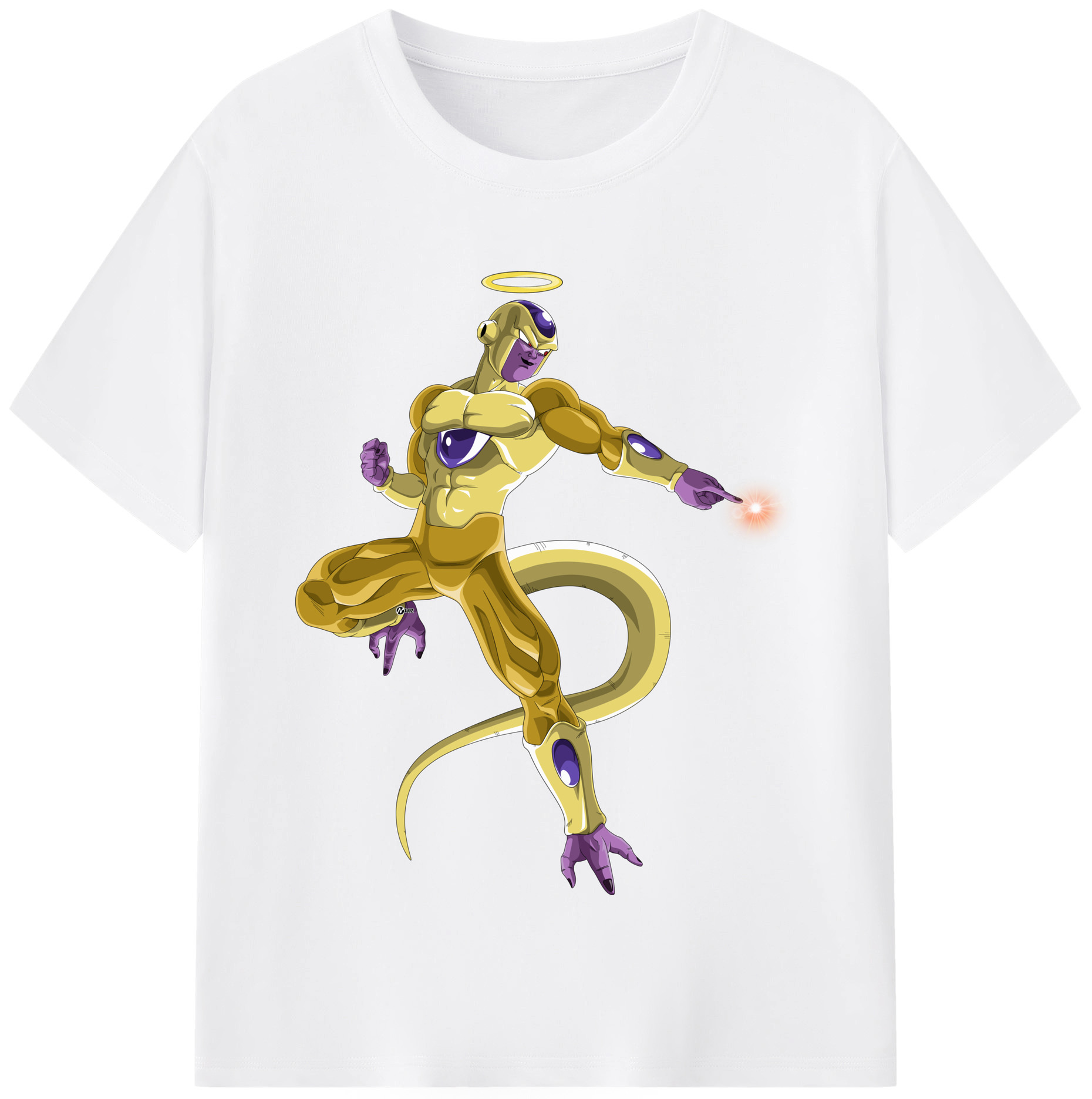 （画像用） ドラゴンボール フリーザ DRAGON BALL Frieza 綿100％半袖Tシャツ（フロントプリント）
