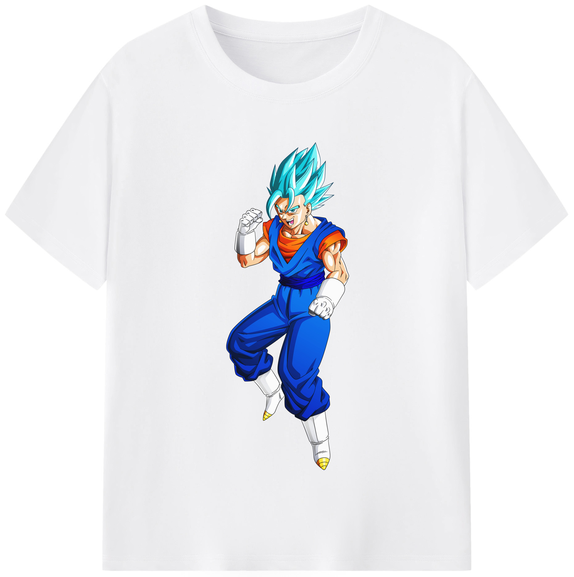 （画像用） ドラゴンボール ベジット DRAGON BALL Vegetto 綿100％半袖Tシャツ（フロントプリント）