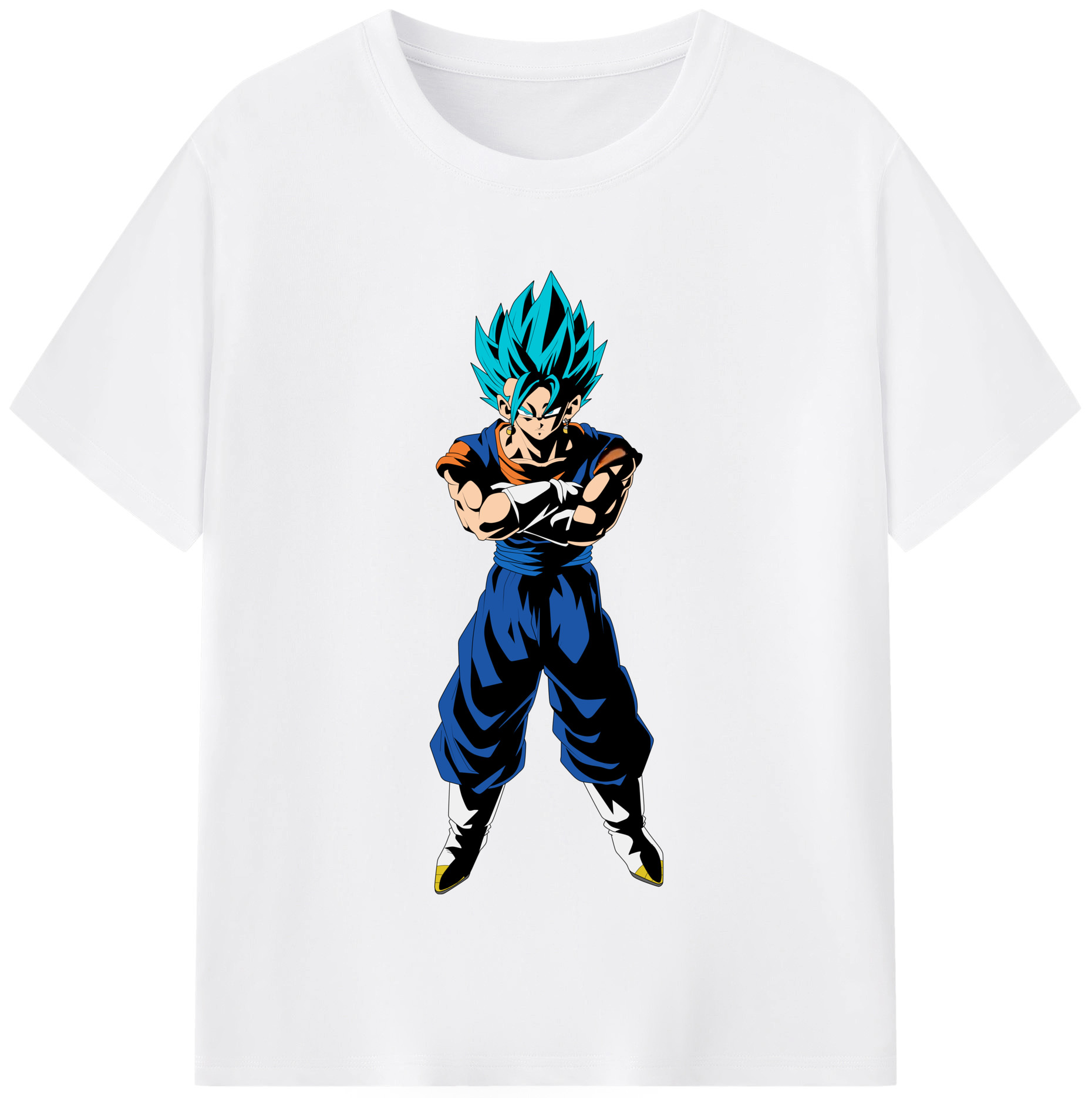 （画像用） ドラゴンボール ベジット DRAGON BALL Vegetto 綿100％半袖Tシャツ（フロントプリント）