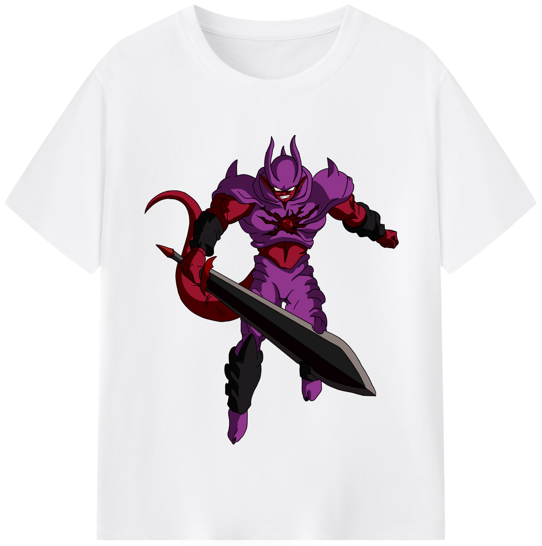 （画像用） ドラゴンボール ジャネンバ DRAGON BALL Janemba 綿100％半袖Tシャツ（フロントプリント）