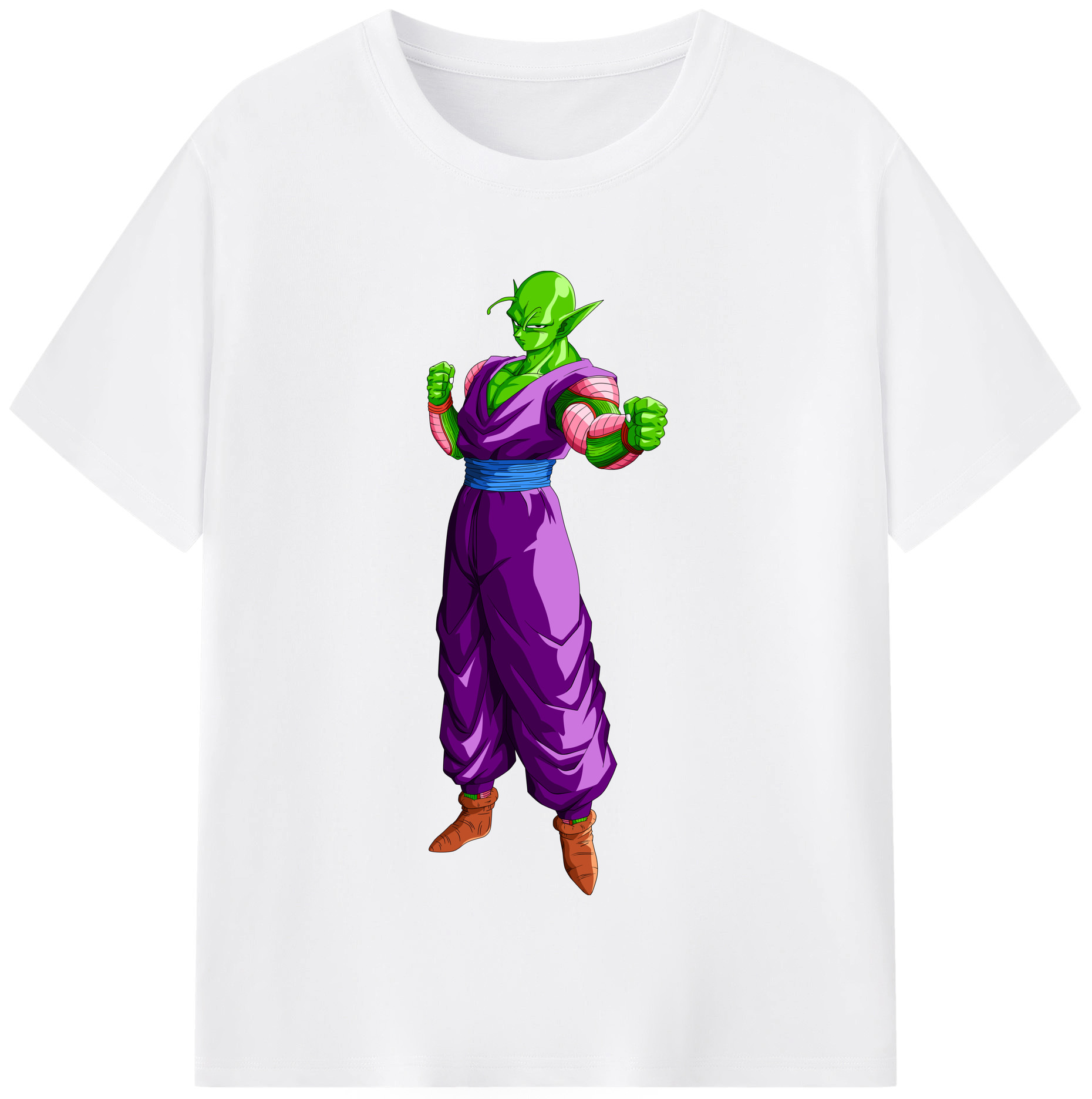 （画像用） ドラゴンボール ピッコロ DRAGON BALL Piccolo 綿100％半袖Tシャツ（フロントプリント）