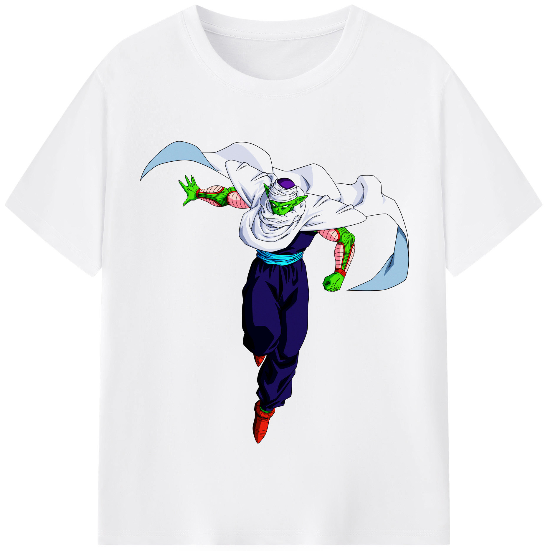 （画像用） ドラゴンボール ピッコロ DRAGON BALL Piccolo 綿100％半袖Tシャツ（フロントプリント）