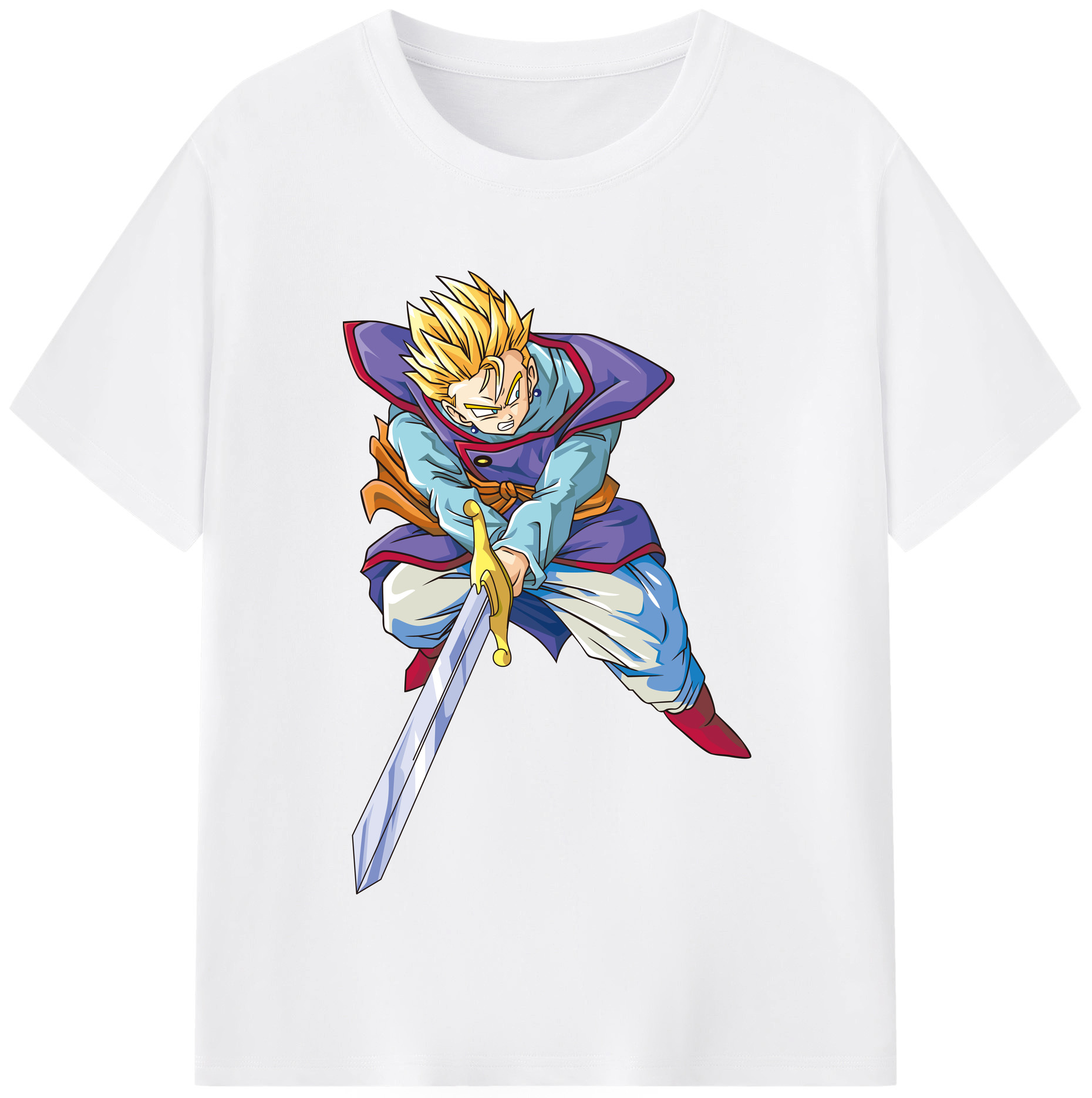 （画像用） ドラゴンボール DRAGON BALL 綿100％半袖Tシャツ（フロントプリント）