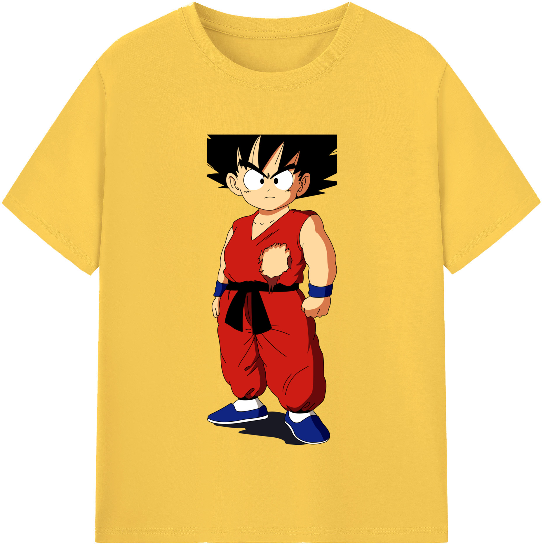 （画像用） ドラゴンボール 孫悟空（そん ごくう）Son Goku カカロット DRAGON BALL Kakarotto 綿100％半袖Tシャツ（フロントプリント）