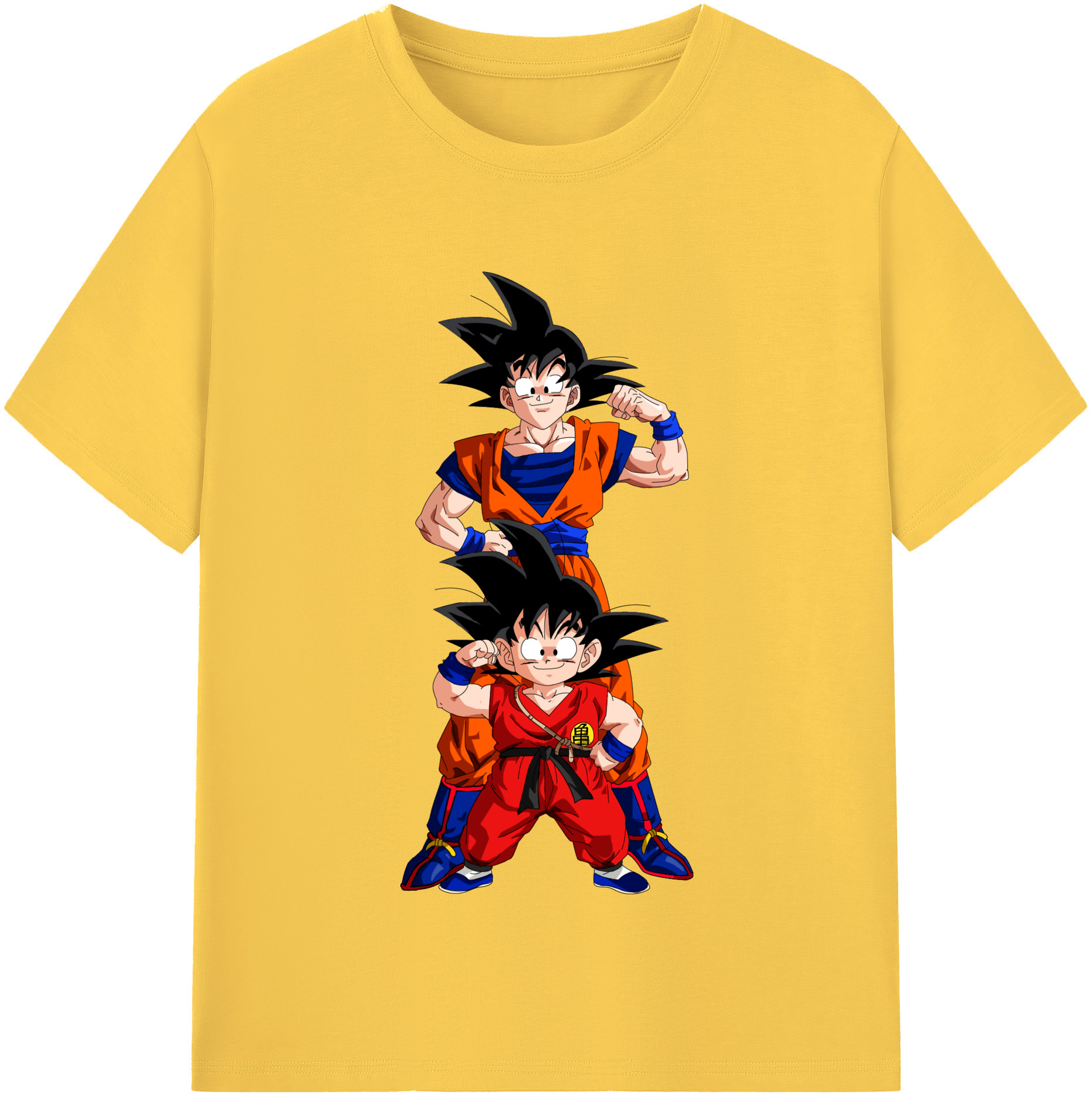 （画像用） ドラゴンボール 孫悟空（そん ごくう）Son Goku カカロット DRAGON BALL Kakarotto 綿100％半袖Tシャツ（フロントプリント）