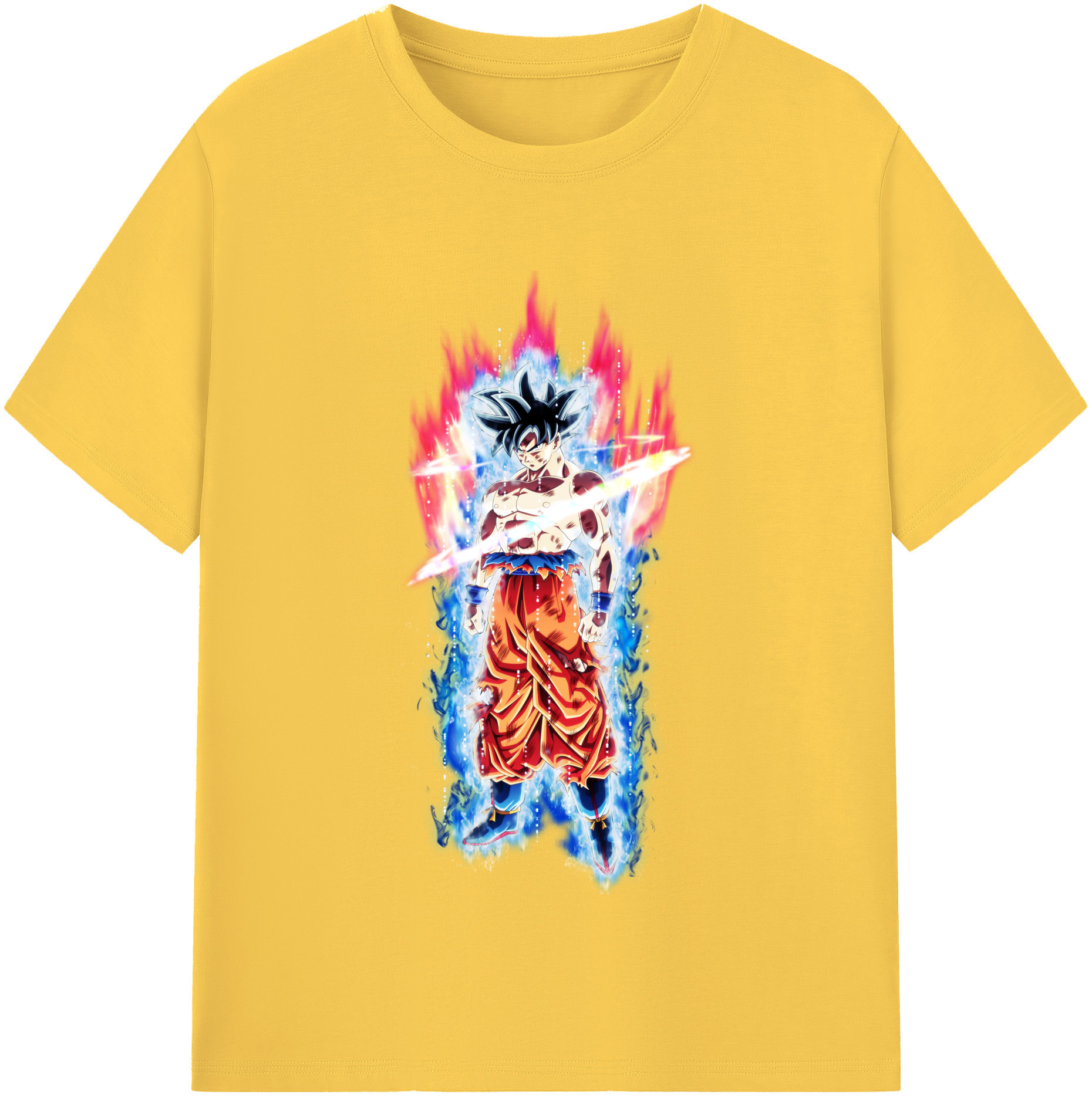 （画像用） ドラゴンボール 孫悟空（そん ごくう）Son Goku カカロット DRAGON BALL Kakarotto 綿100％半袖Tシャツ（フロントプリント）