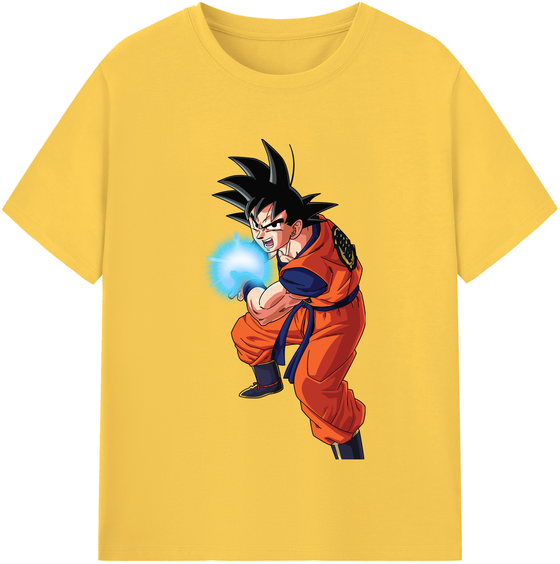 （画像用） ドラゴンボール 孫悟空（そん ごくう）Son Goku カカロット DRAGON BALL Kakarotto 綿100％半袖Tシャツ（フロントプリント）