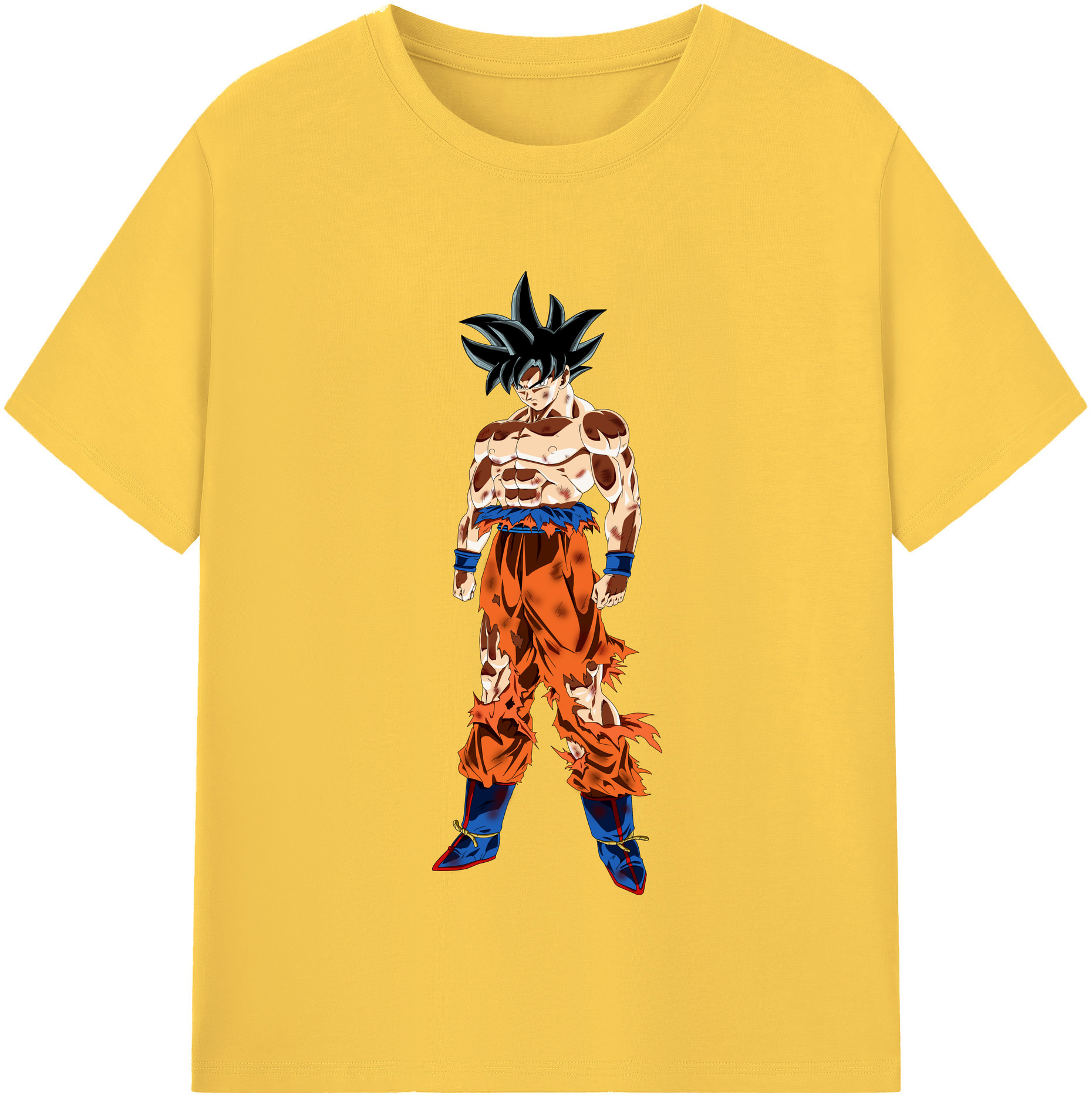 （画像用） ドラゴンボール 孫悟空（そん ごくう）Son Goku カカロット DRAGON BALL Kakarotto 綿100％半袖Tシャツ（フロントプリント）