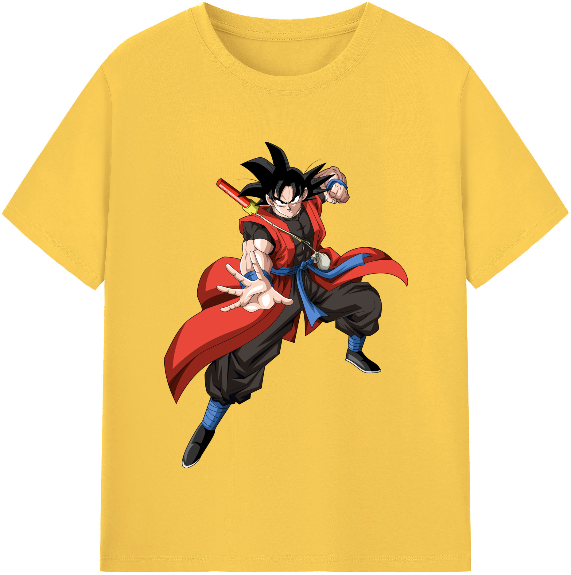 （画像用） ドラゴンボール 孫悟空（そん ごくう）Son Goku カカロット DRAGON BALL Kakarotto 綿100％半袖Tシャツ（フロントプリント）